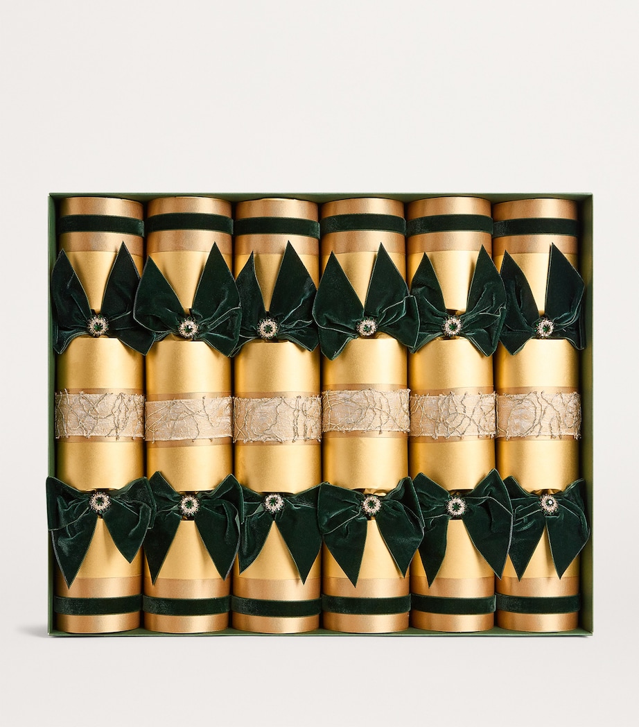 Harrods Luxury Christmas Crackers (Set of 6) Gold Image 2