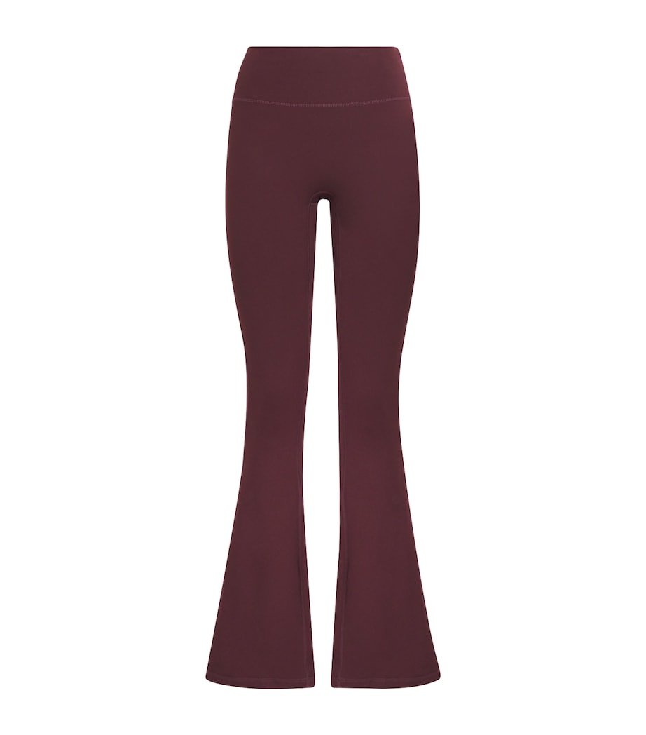 Flared Yoga Pants DARK CHERRY Image 1