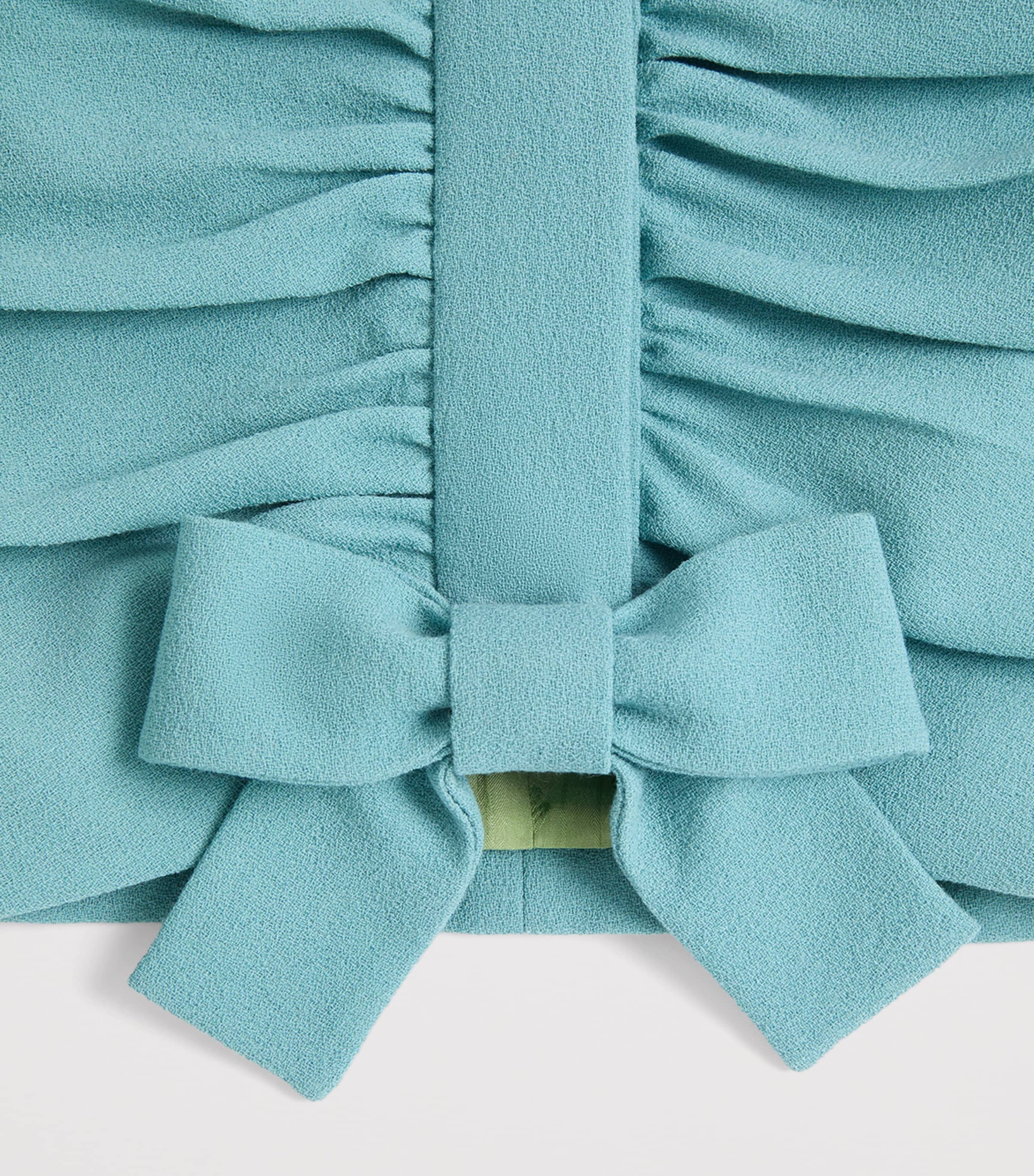 Virgin Wool Ruched Jacket FKY Image 7