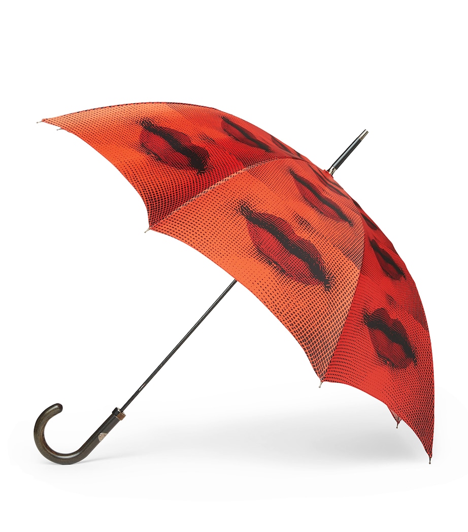 Printed Bocche Folding Umbrella MULTI Image 1