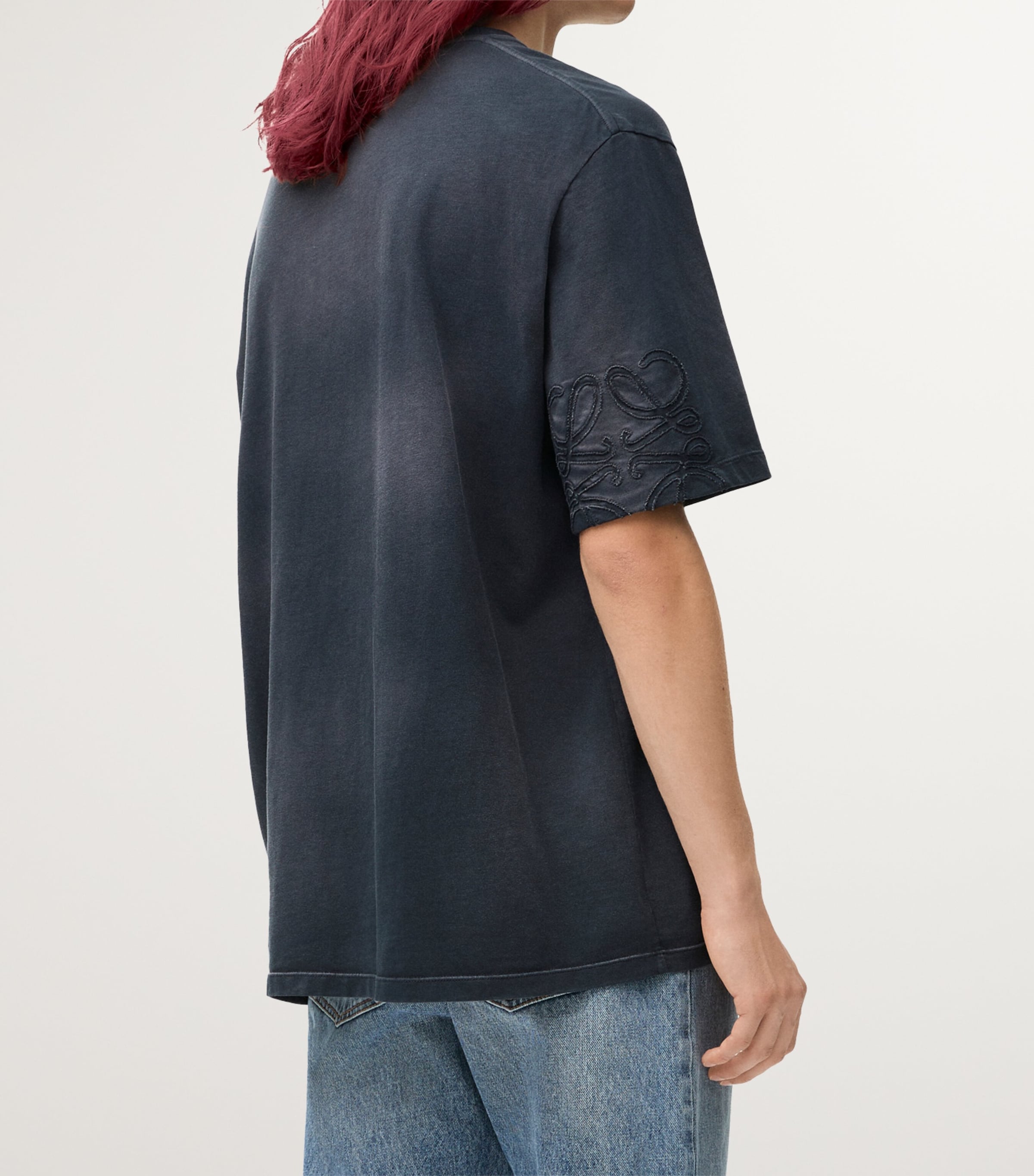 Cotton-Blend T-Shirt BLACK Image 4