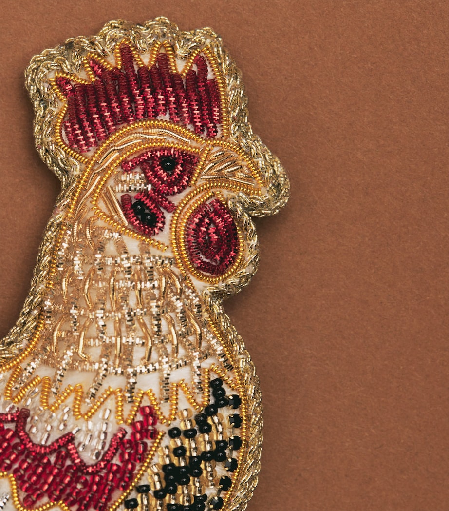 Tinker Tailor Beaded Cockerel Tree Decoration Image 2