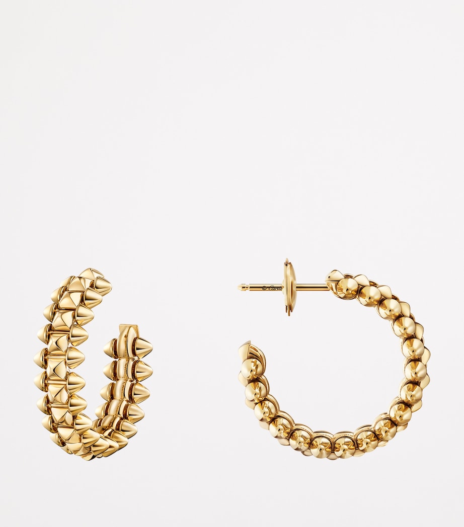 Yellow Gold Clash de Cartier Hoop Earrings (S/M) YELLOW GOLD Image 2