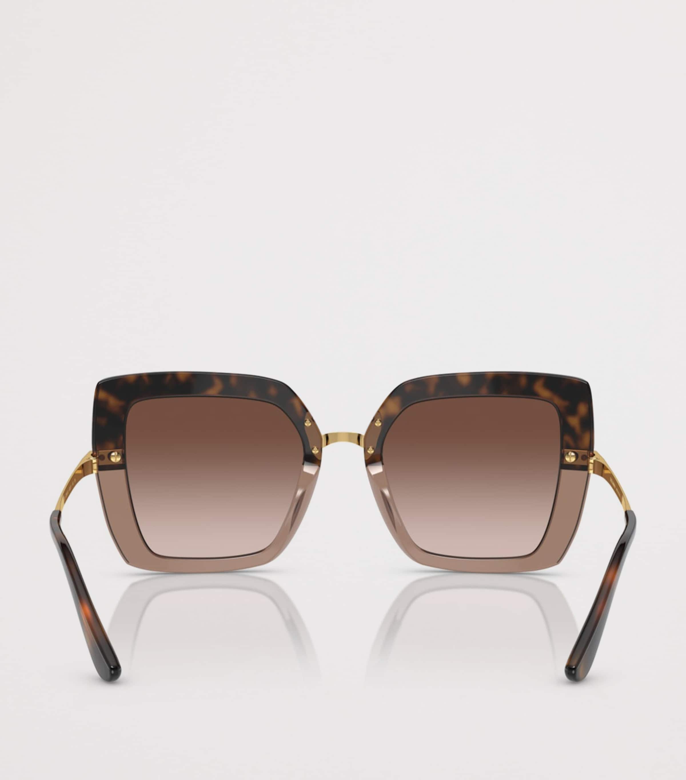 Dolce&Gabbana Tortoiseshell Square Sunglasses Image 4