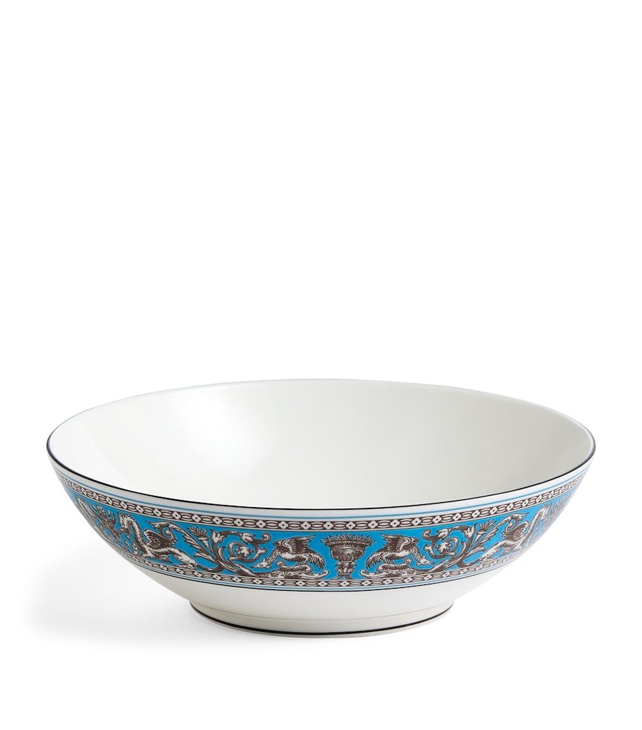 Florentine Cereal Bowl (18cm) TURQUOISE Image 1