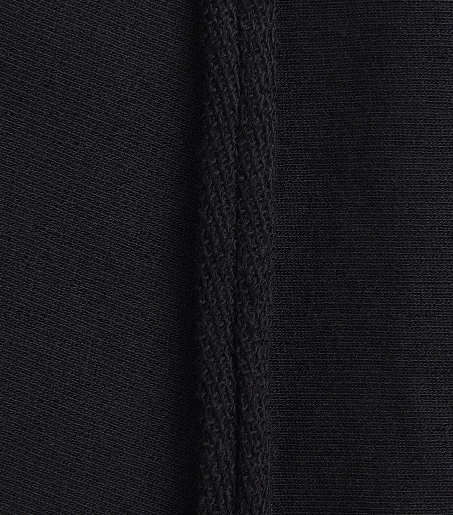 ME+EM Womens Organic Cotton-Blend Puff-Sleeve Top Black Image 6