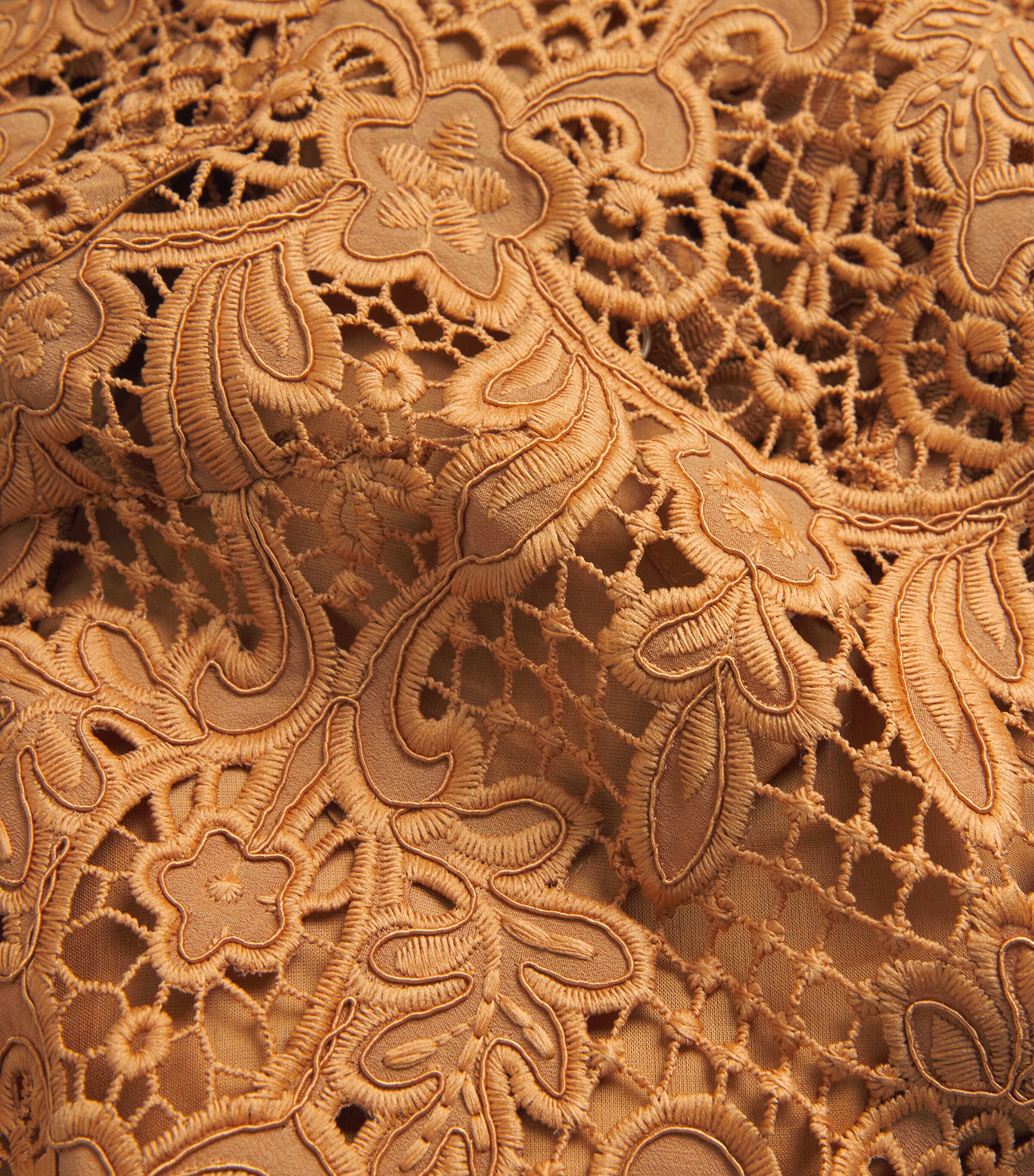 Zimmermann Womens Lace Coco Tunic Top Bis Biscuit Image 5