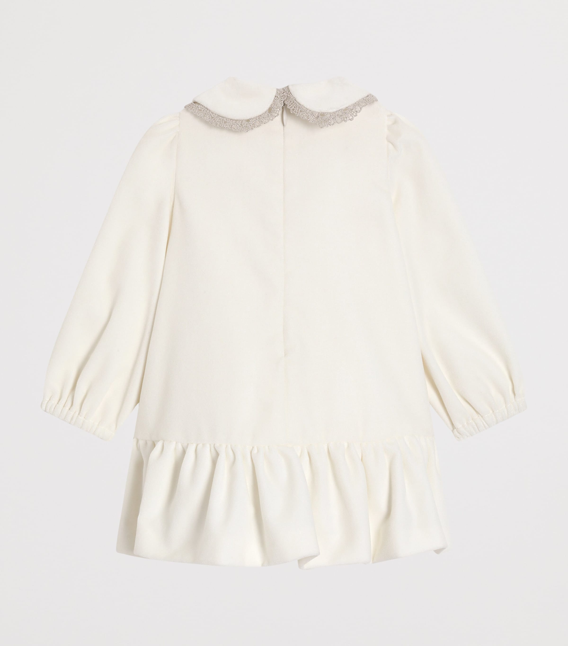 Cotton Collared Bodysuit (3-30 Months) W0001NATUR Image 2