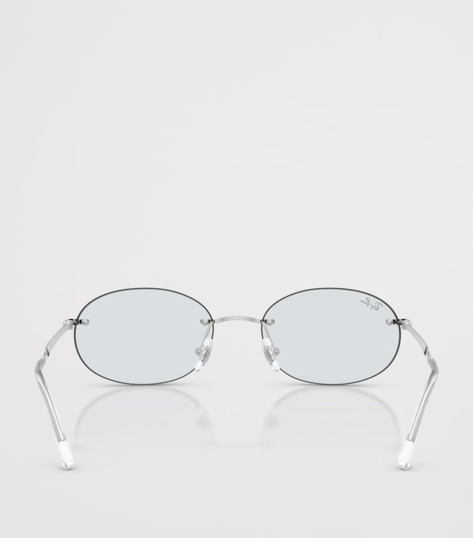 Ray-Ban RB3767 Metal Oval Sunglasses Image 4