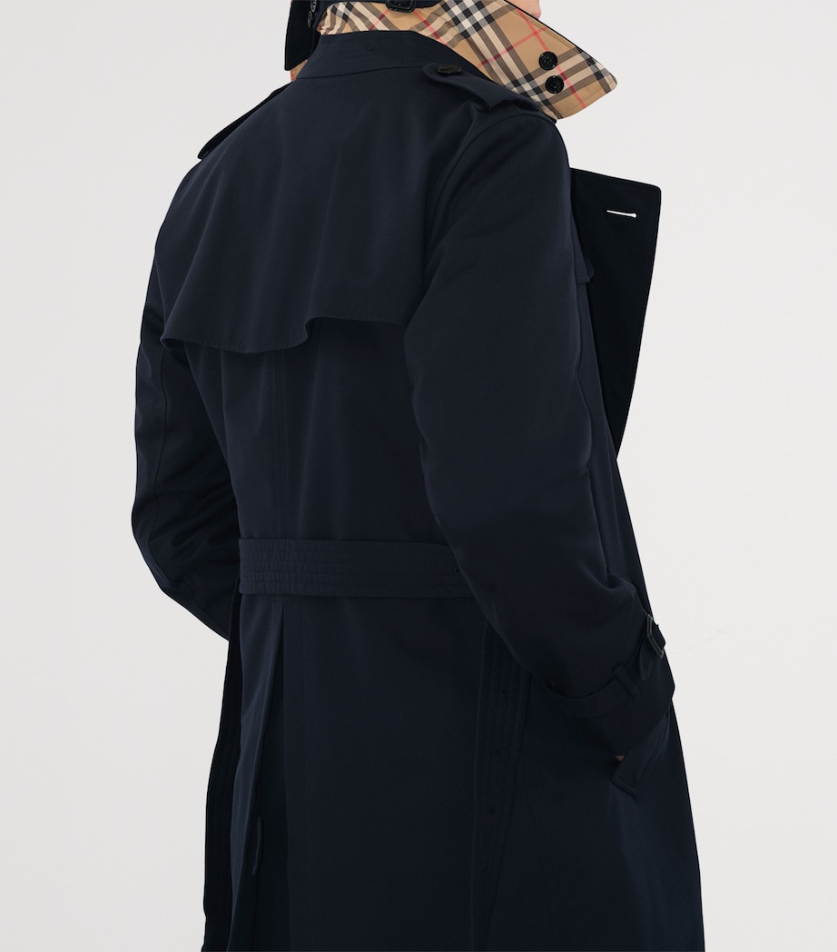 Short Kensington Heritage Trench Coat COAL BLUE Image 5