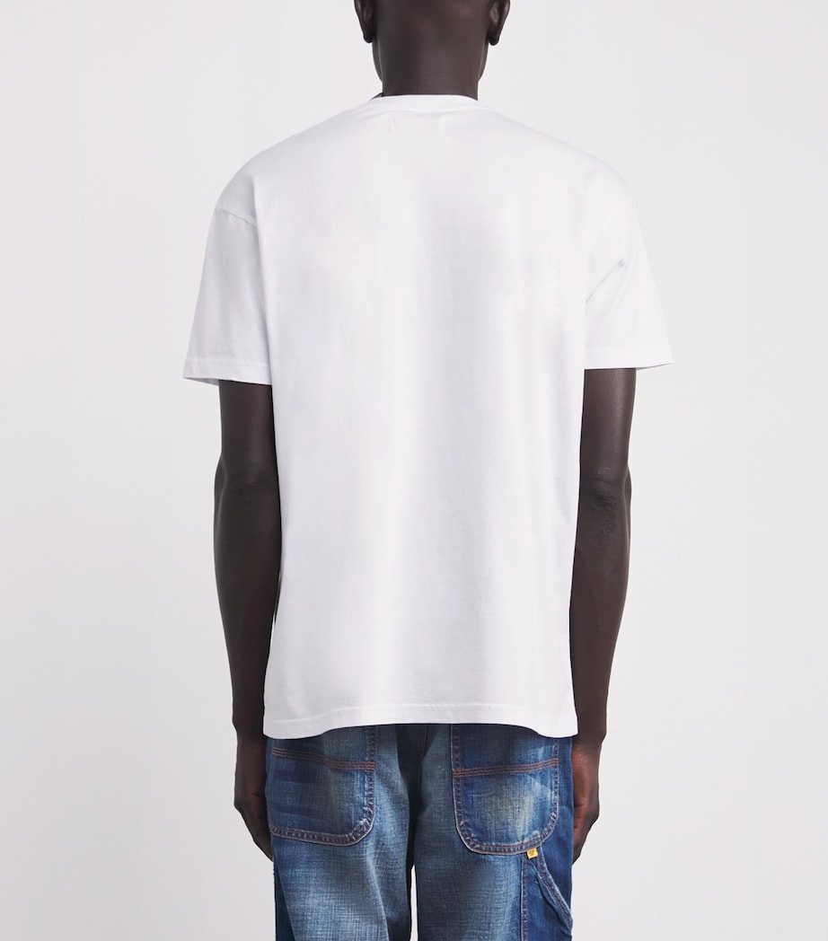 Cotton Make History T-Shirt A401 WHITE Image 4