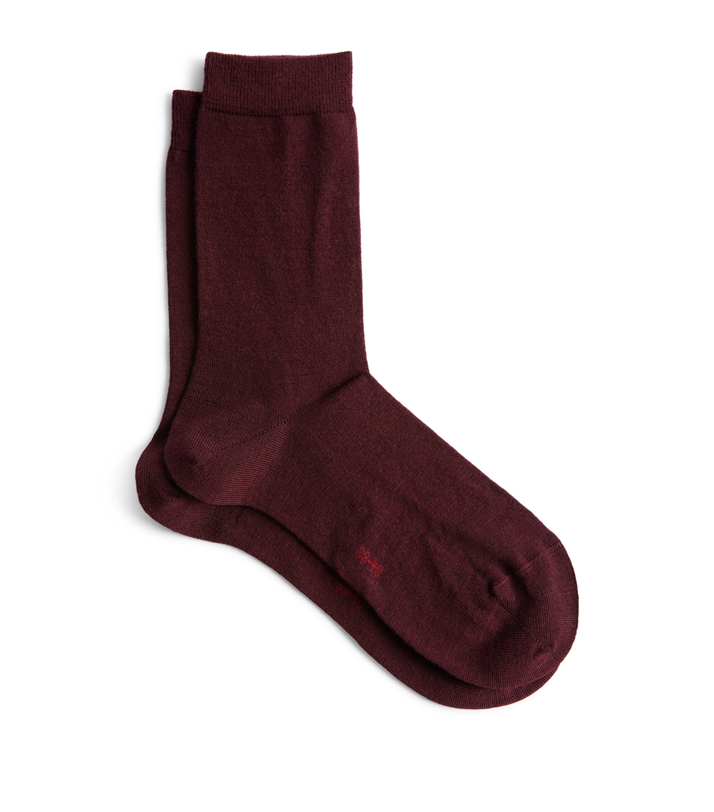 Falke Merino Wool-blend Supermerino Socks In Red