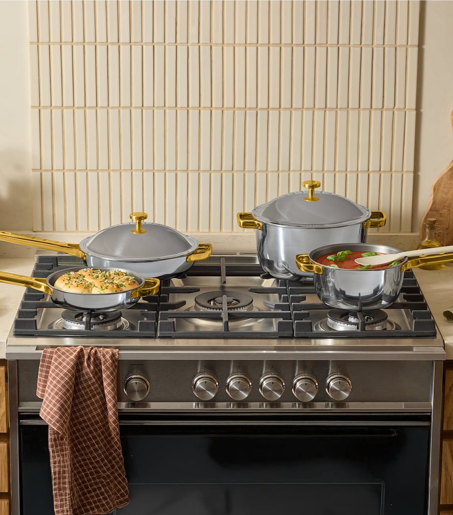 Set of 4 Titanium Always Pans Pro GOLD Image 3