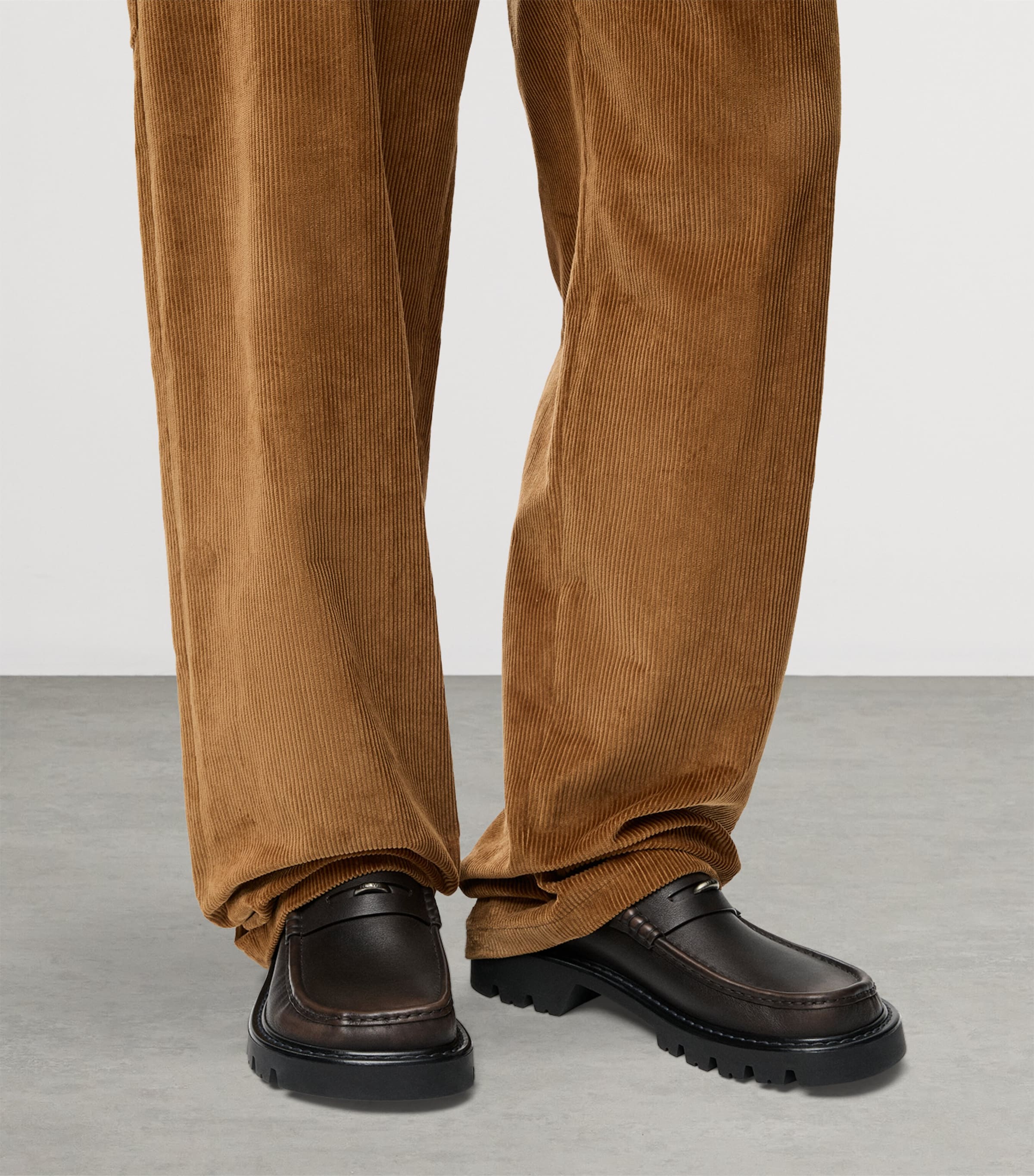 Leather Sierra Loafer DARK BROWN Image 2