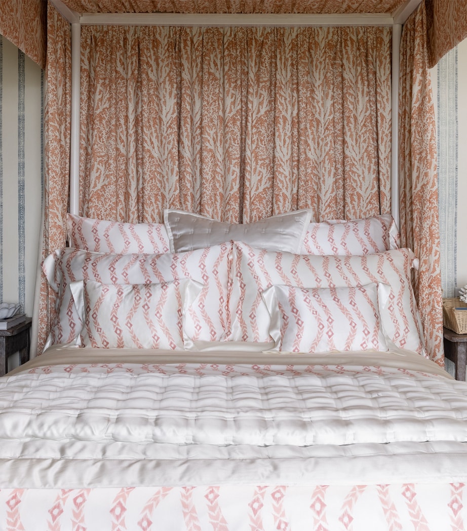 Silk Super King Windsor Bedspread (270cm x 270cm) IVORY Image 4