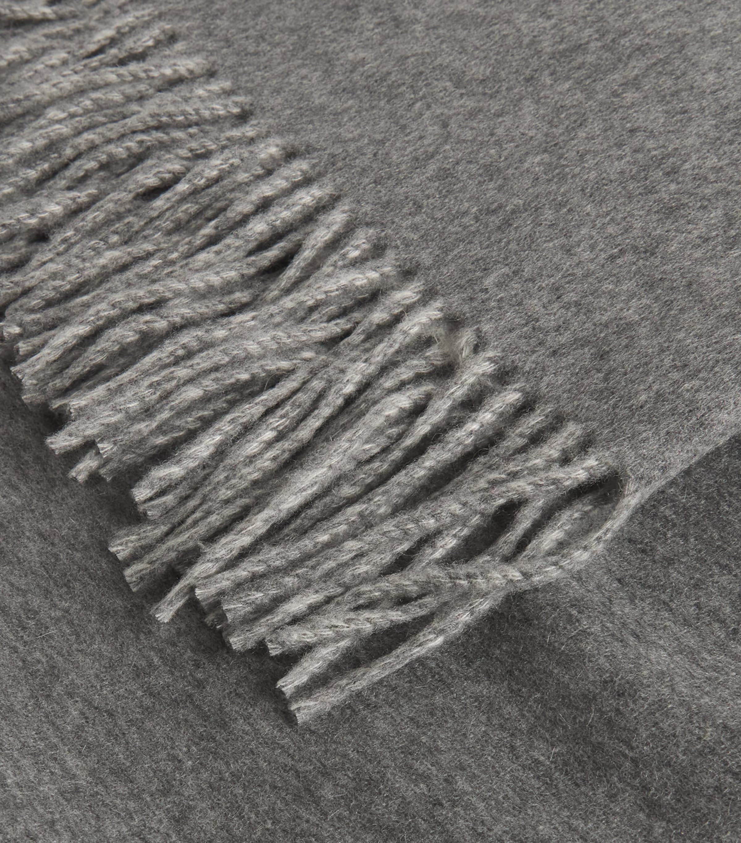 Cashmere Reversible Throw RU7274 MID GREY/SILV Image 3