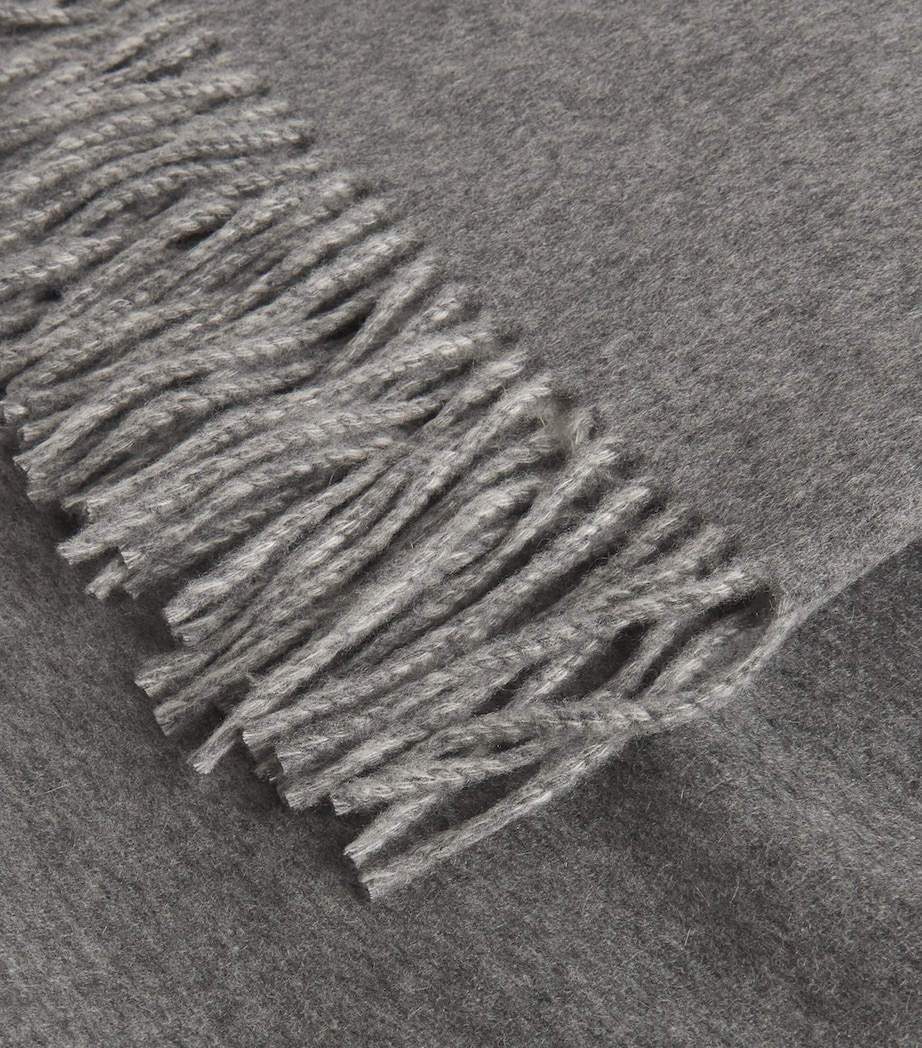 Cashmere Reversible Throw RU7274 MID GREY/SILV Image 3