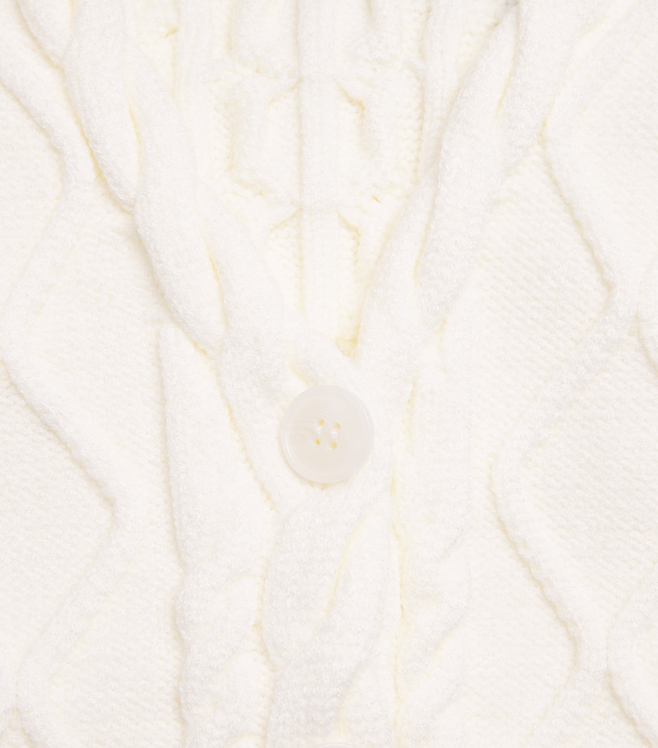 Varley Womens Cable-Knit Tatyana Vest Egret Image 6