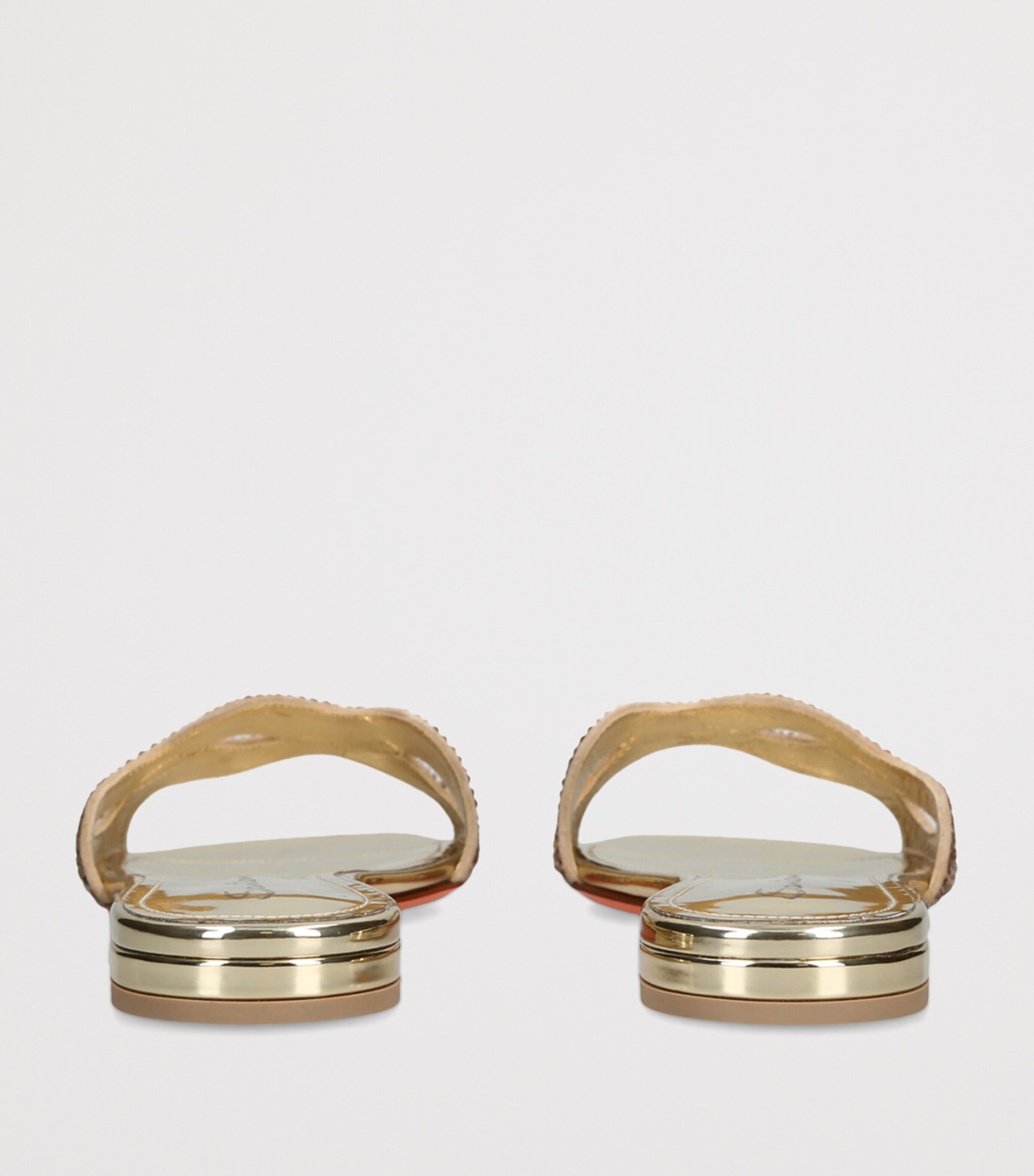 Leather Serena Sandals GOLD COMB Image 2