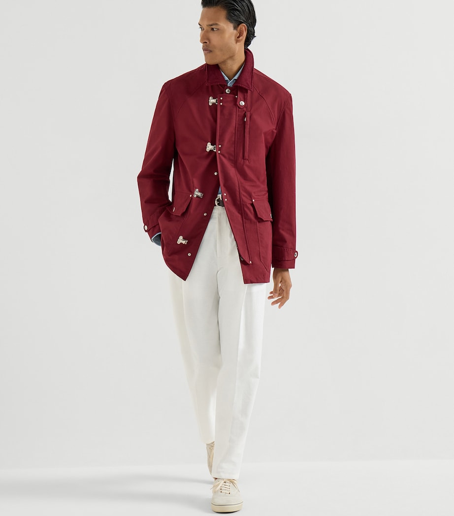 Brunello Cucinelli Mens Denim Shirt Image 3