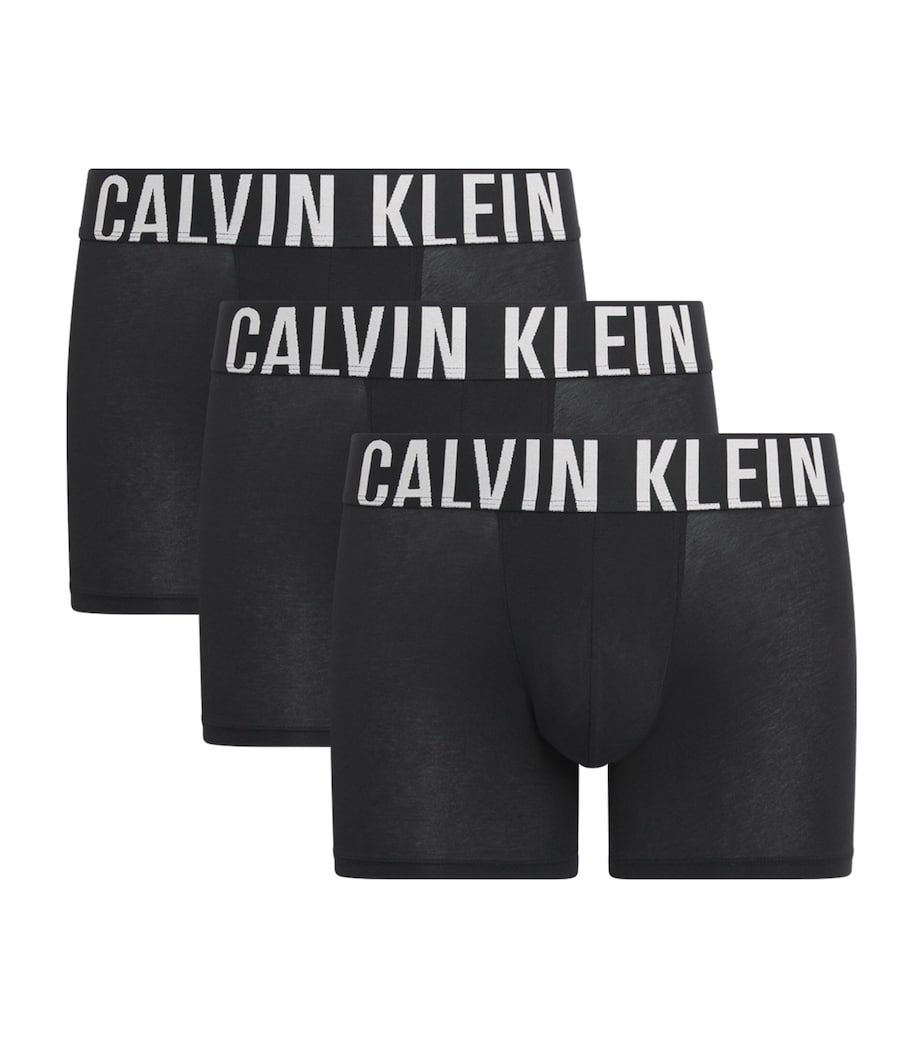 Calvin Klein Mens Intense Power Boxer Briefs (Pack of 3) Black, Black, Black Image 1