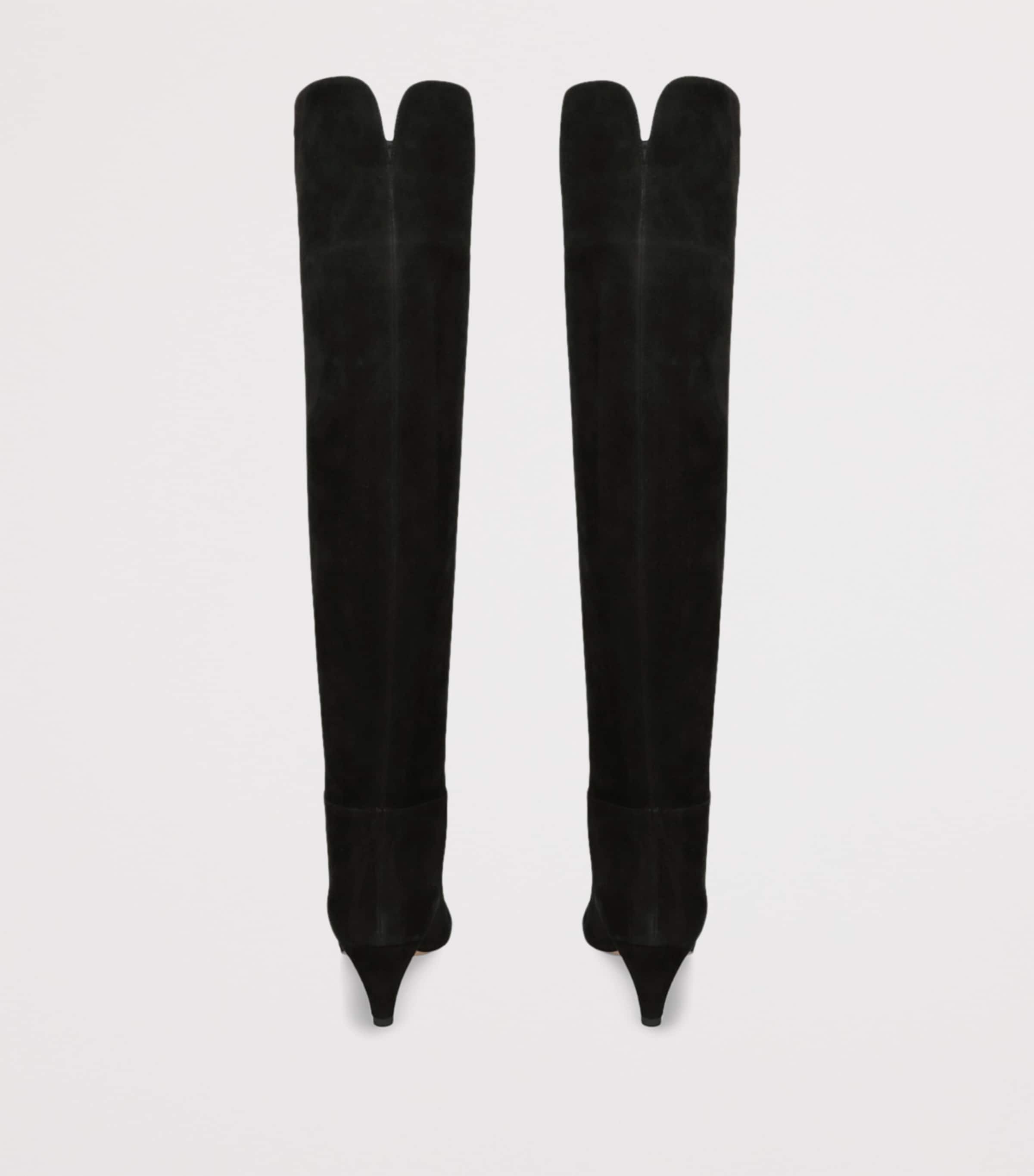 ロングブーツ Gianvito Rossi Elise Over-The-Knee Boots In Suede GIANVITO ROSSI Elise 85 suede boots | NET-A-PORTER