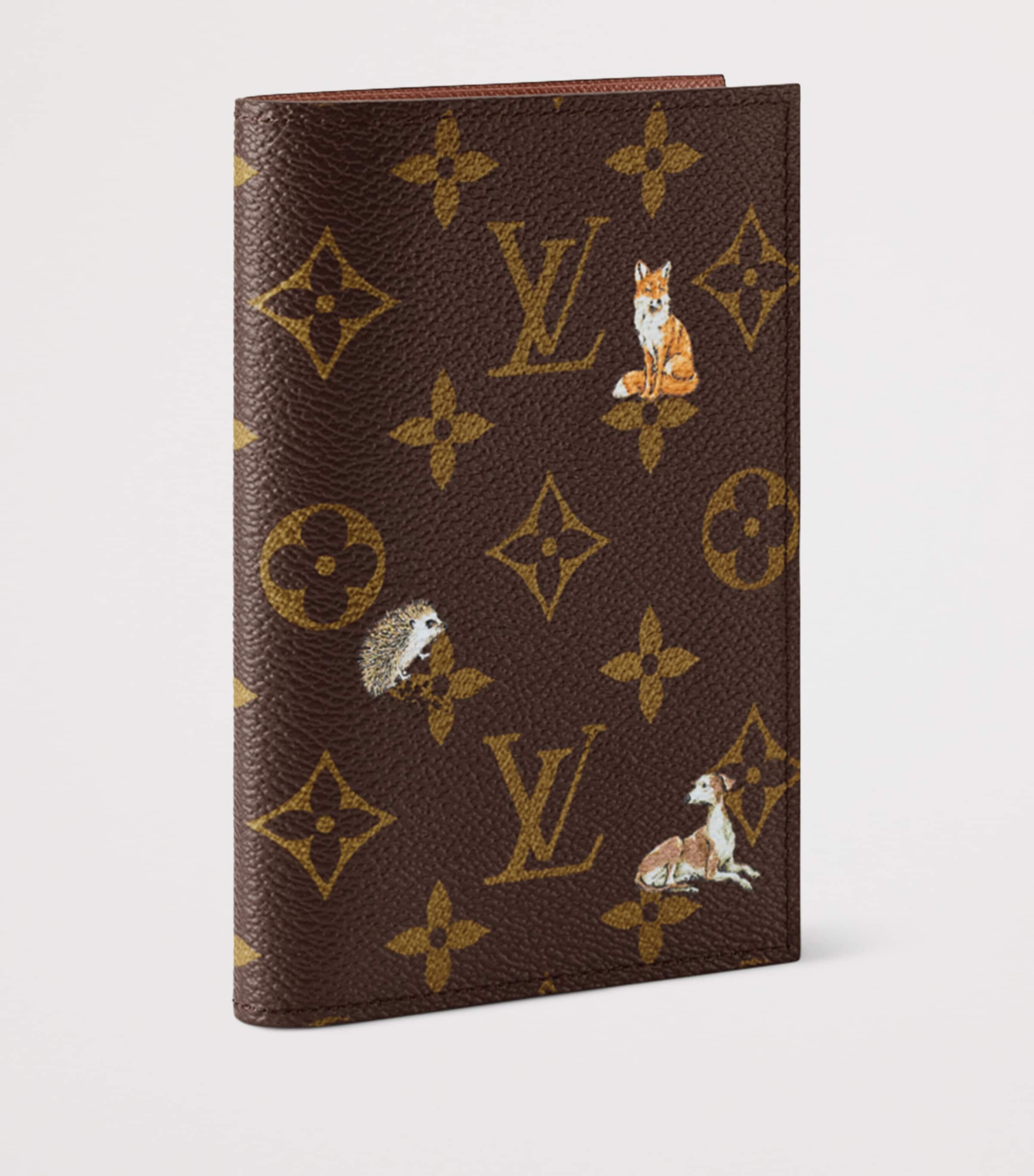Canvas Passport Cover MONOGRAM Image 2