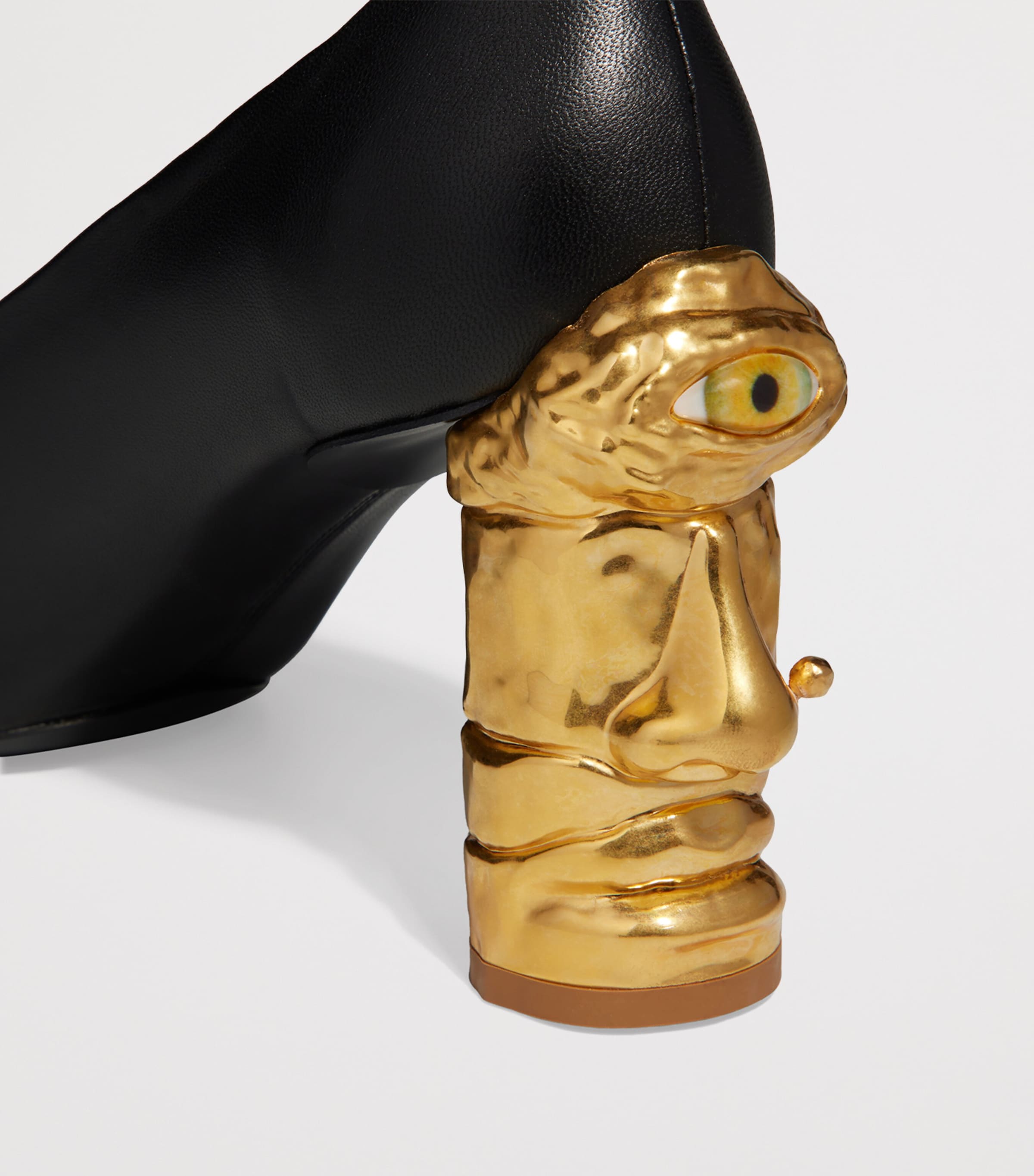Schiaparelli Leather Totem Pumps Black Image 5