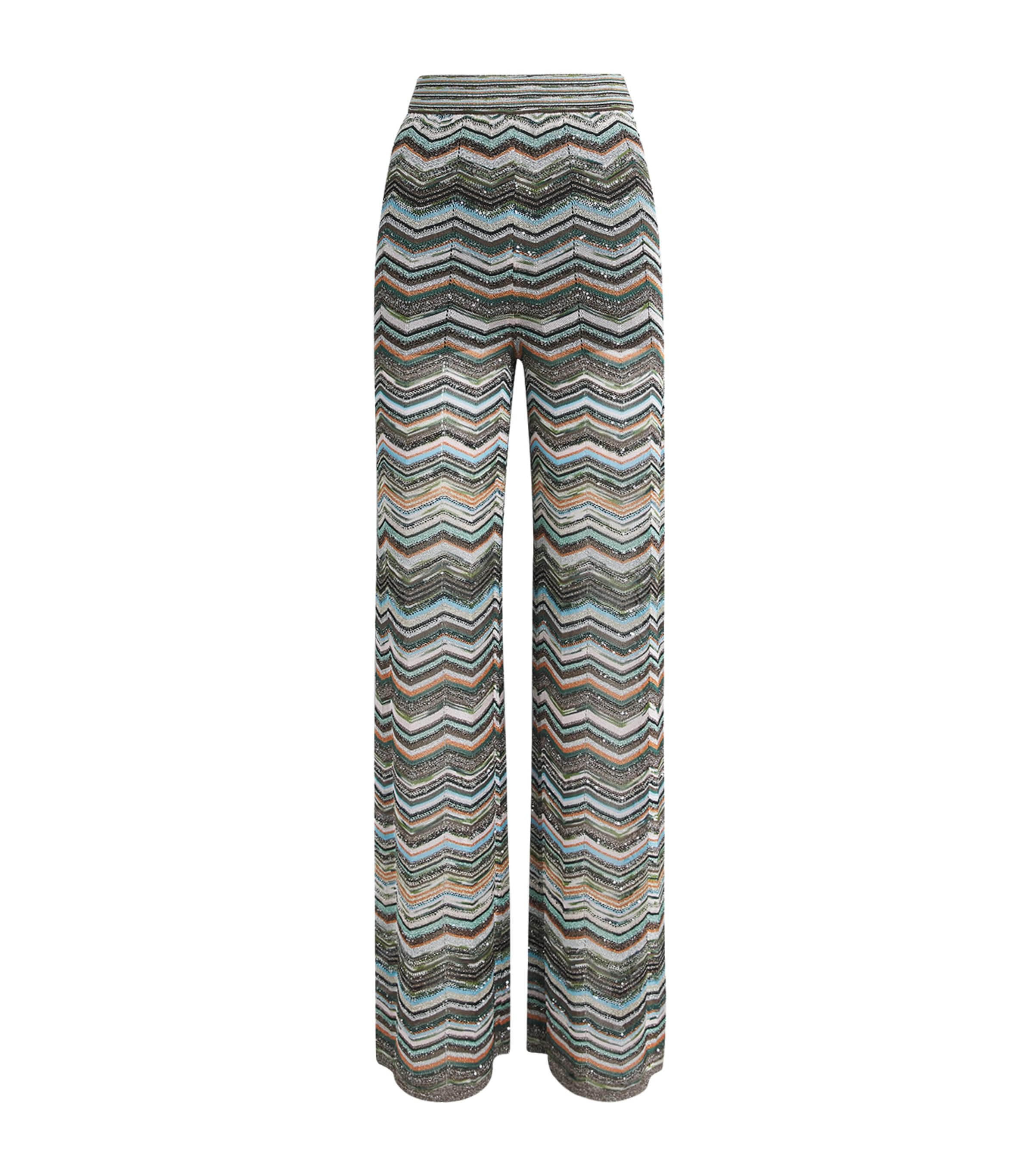 Missoni Zigzag Straight Trousers