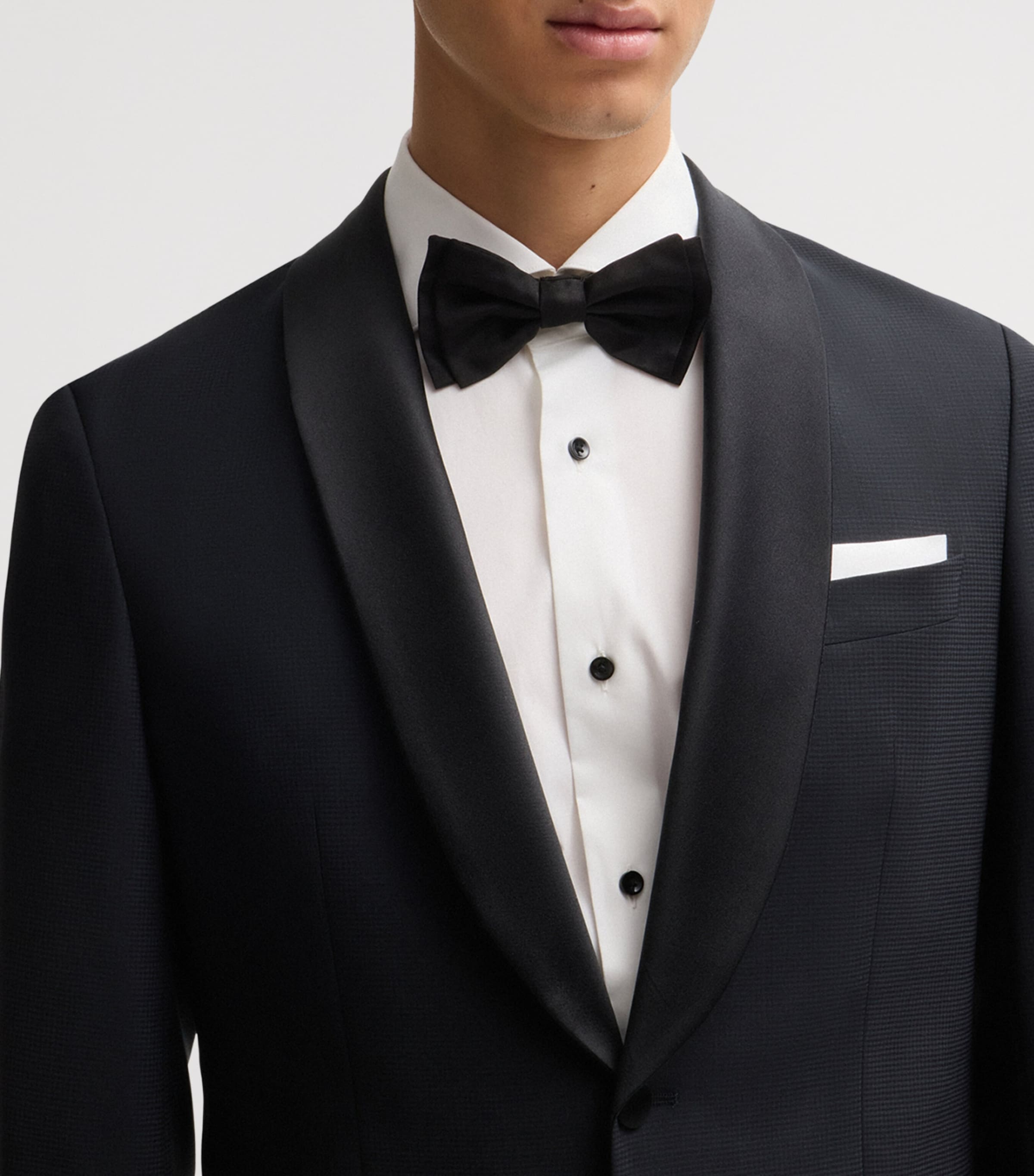 Cotton Poplin Pocket Square 100 Image 2