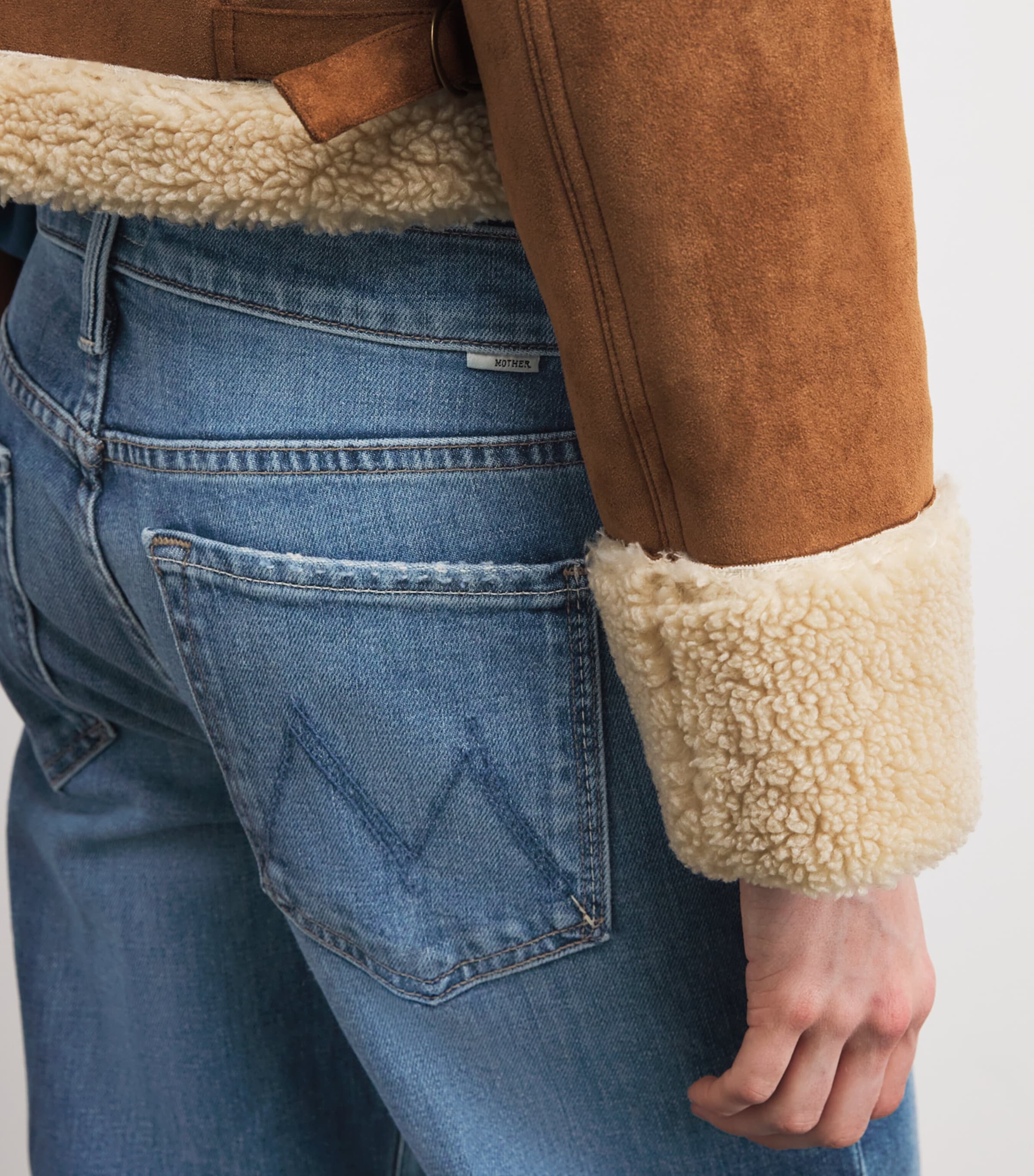 The Rambler Zip Heel Jeans TAMBOURINE MAN BOR Image 6