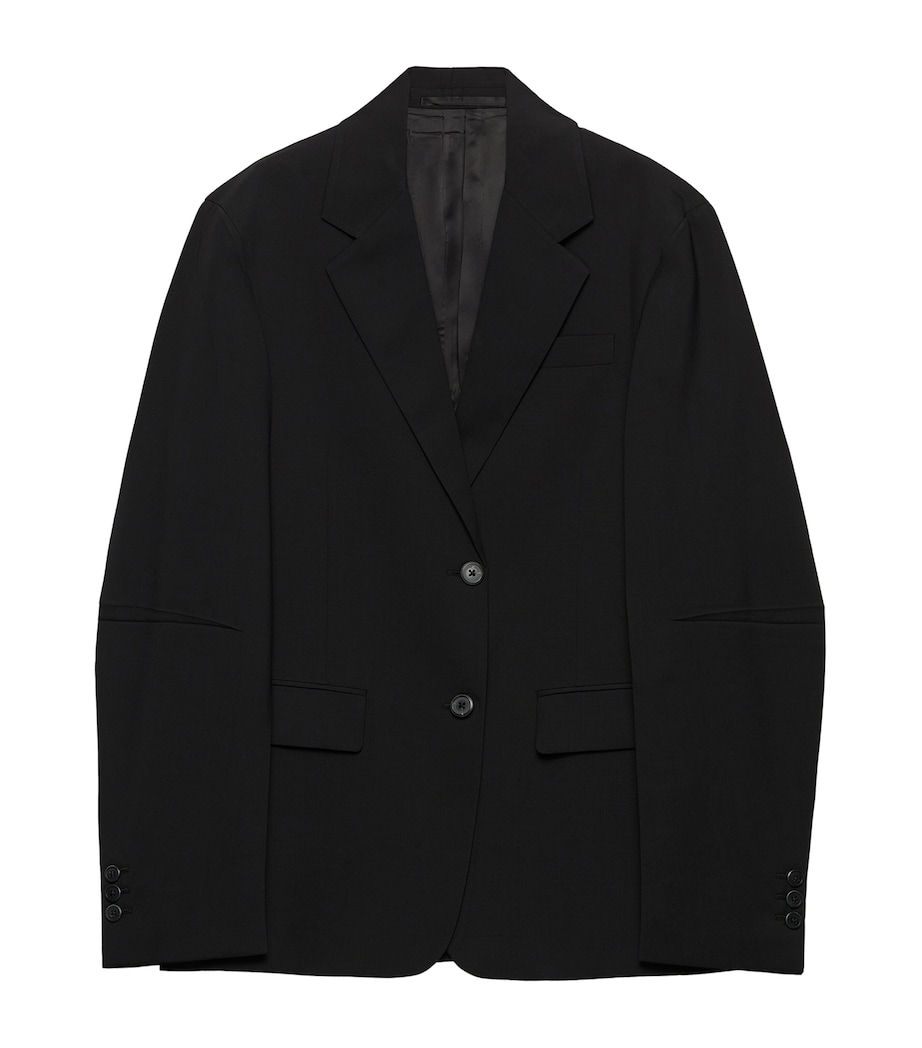 Wool Oversized Blazer F0002 Image 1
