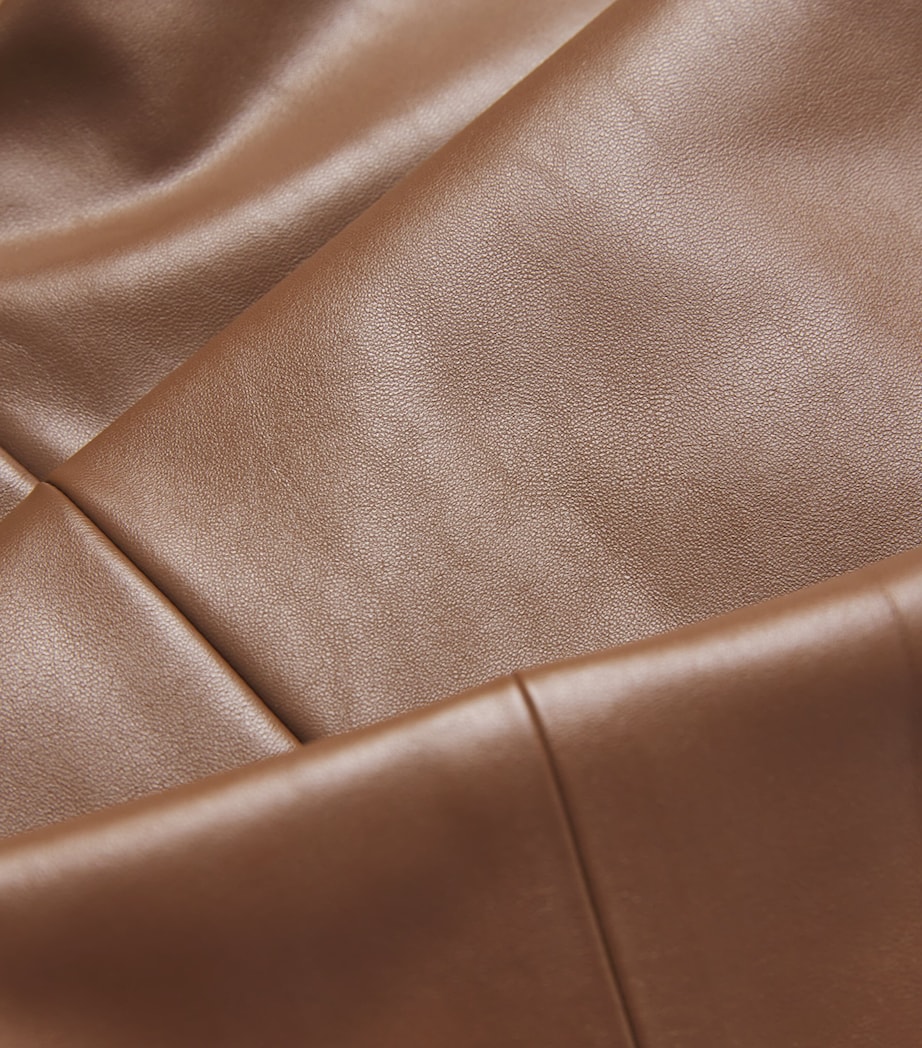 Faux Leather Jenna Mini Skirt 4782 SABA Image 5