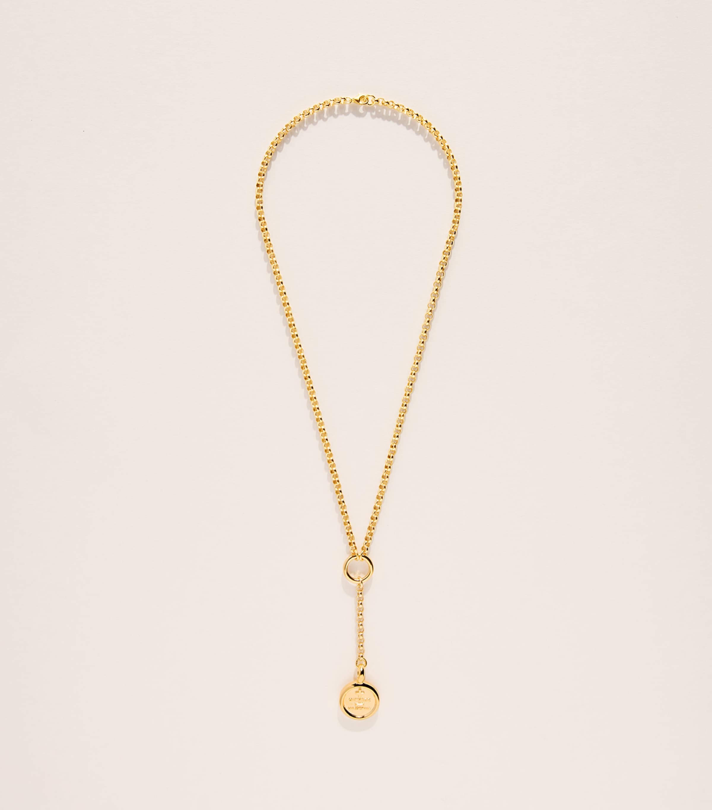 TILLY SVEAAS Gold-Plated Que Demain Necklace Gold Image 3