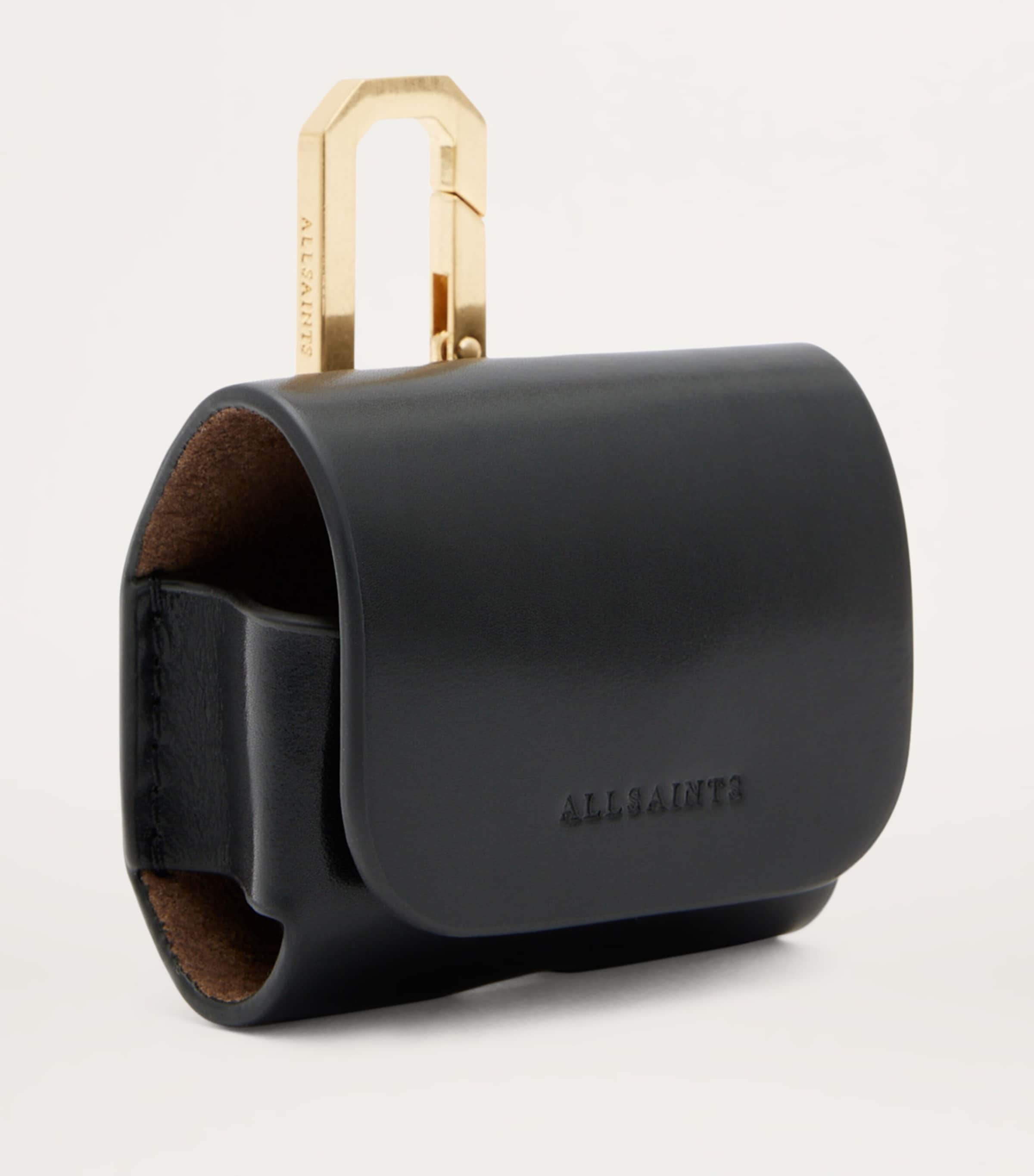 Calfskin AirPods Case BLACK Image 3