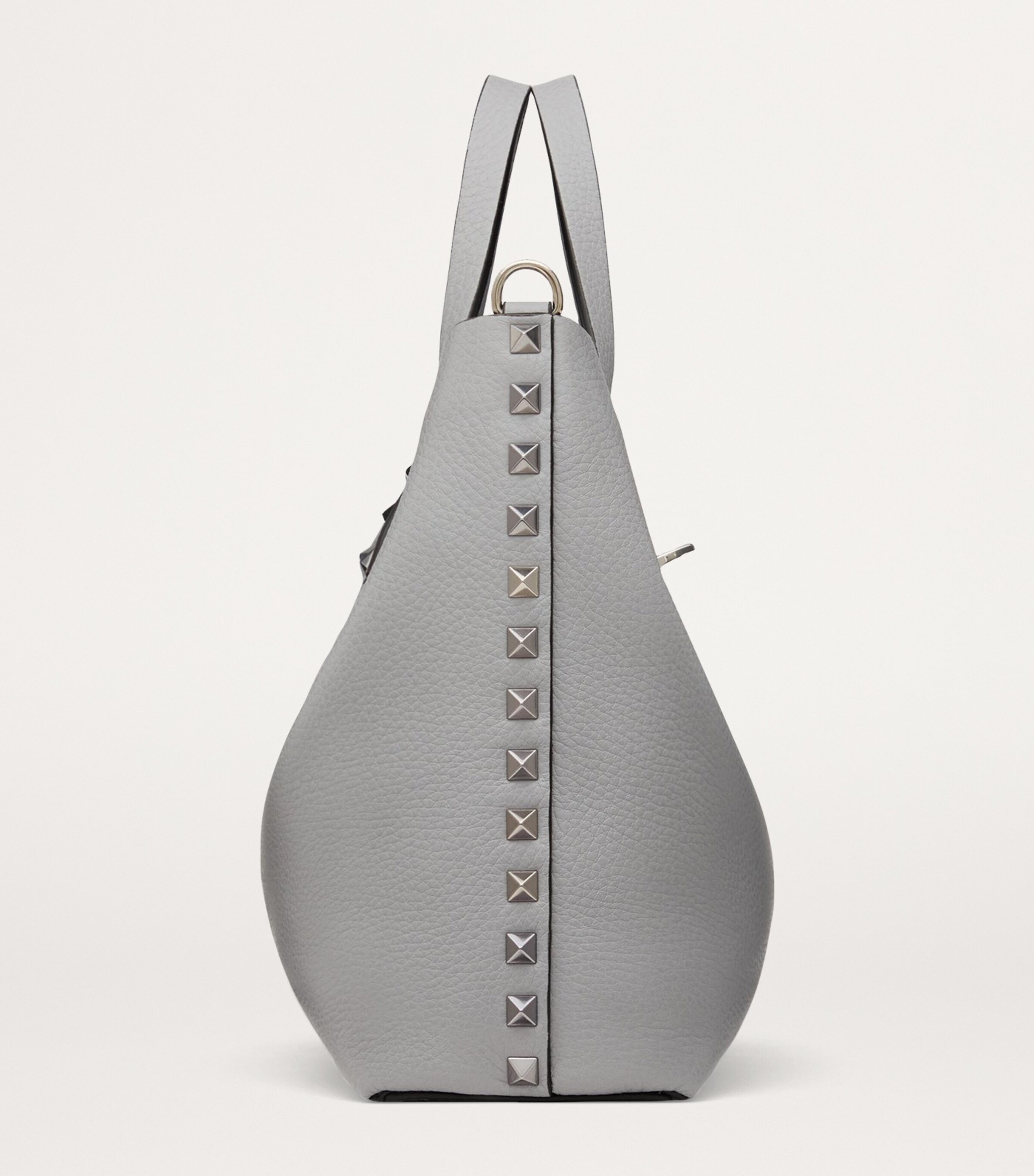 Valentino Garavani Small Leather Rockstud Tote Bag | Harrods US