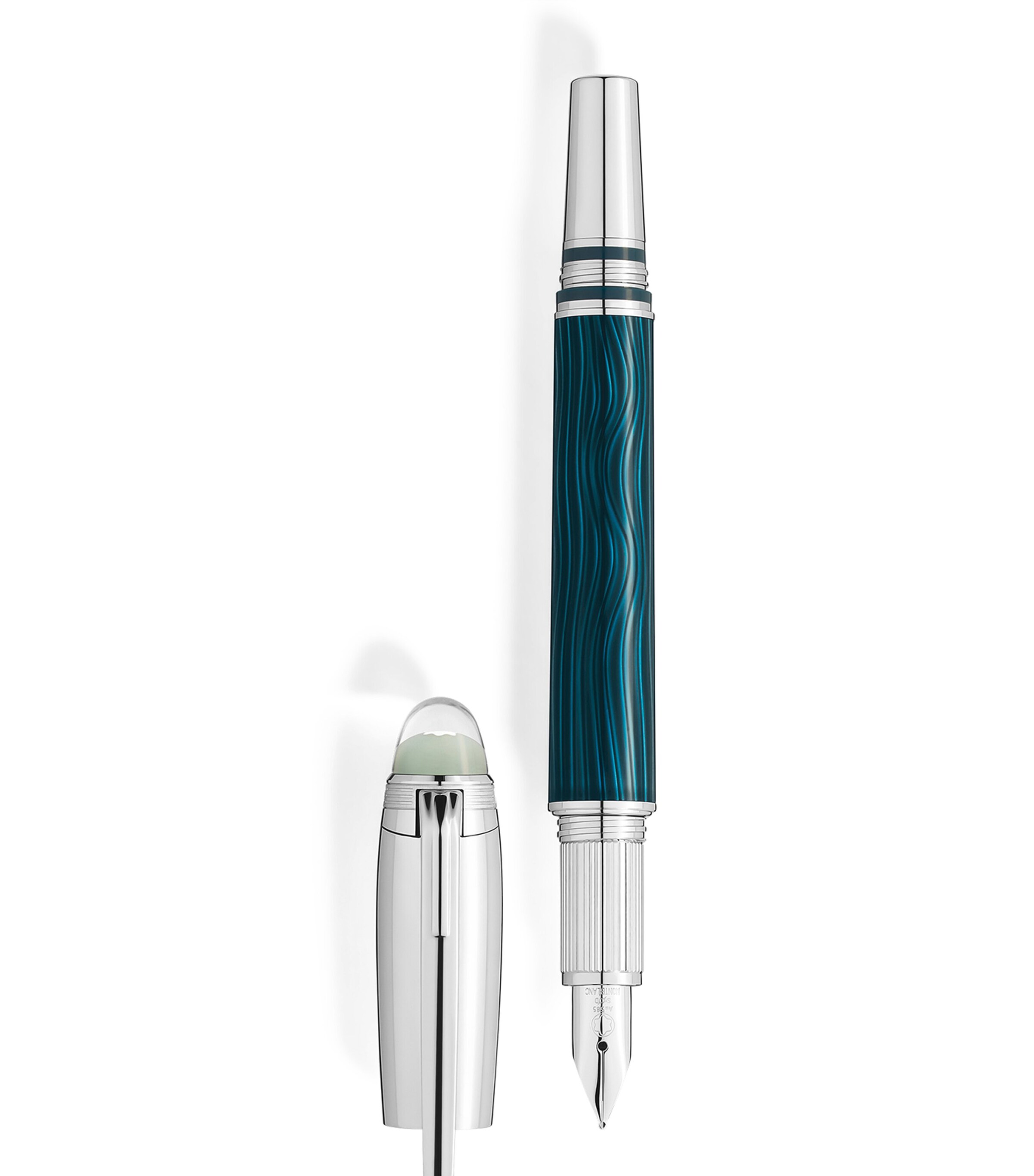 Montblanc Platinum-Coated StarWalker PolarGreen Fountain Pen Green Image 1