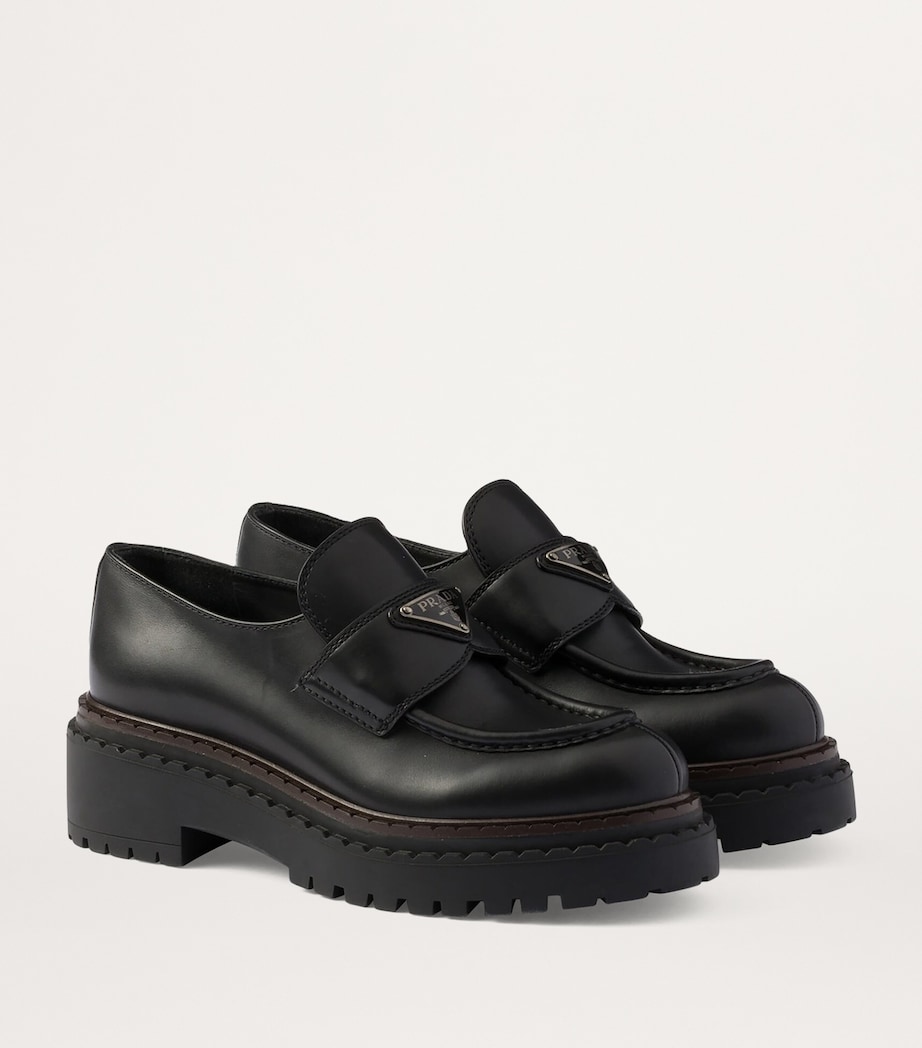 Prada Leather Loafers 55 Image 6