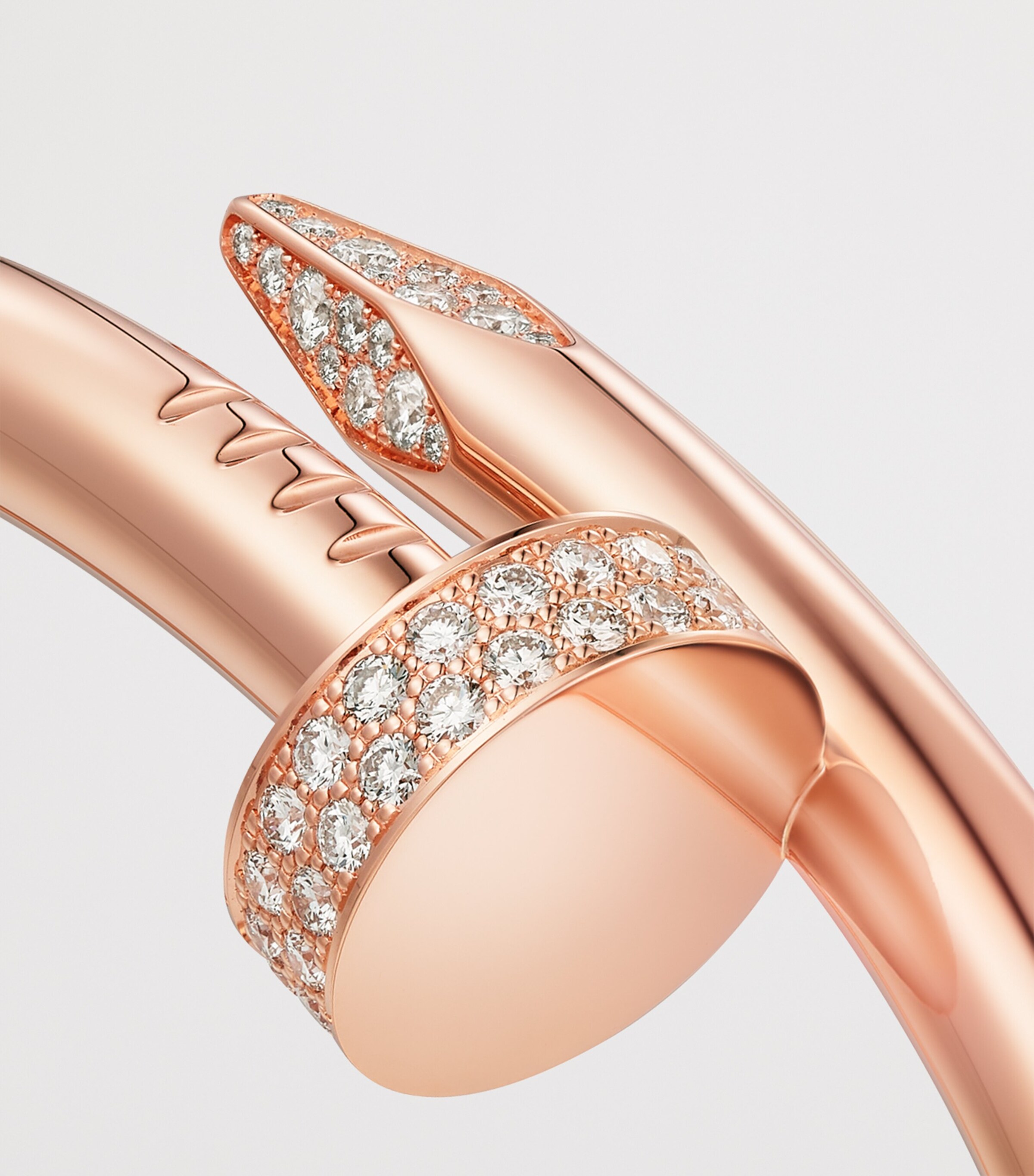 Cartier Rose Gold and Diamond Juste un Clou Bracelet Rose Gold Image 7