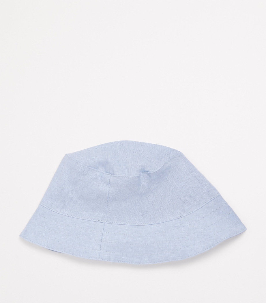 Linen Sun Hat BLEU GRIS� Image 2