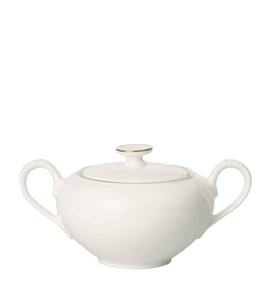 Anmut Gold Sugar Bowl WHITE Image 1