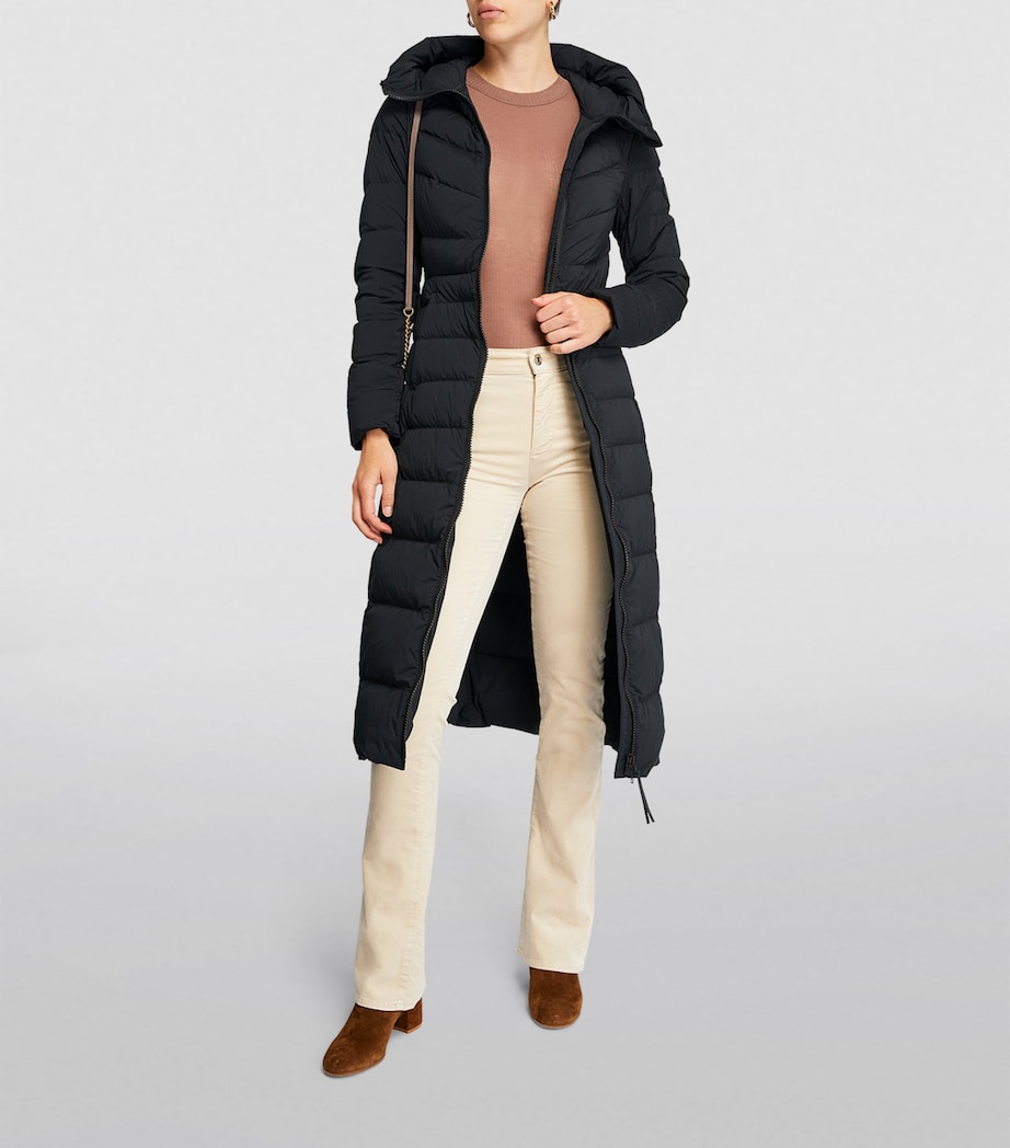 Down-Filled Clair Long Coat BLACK 61 Image 2