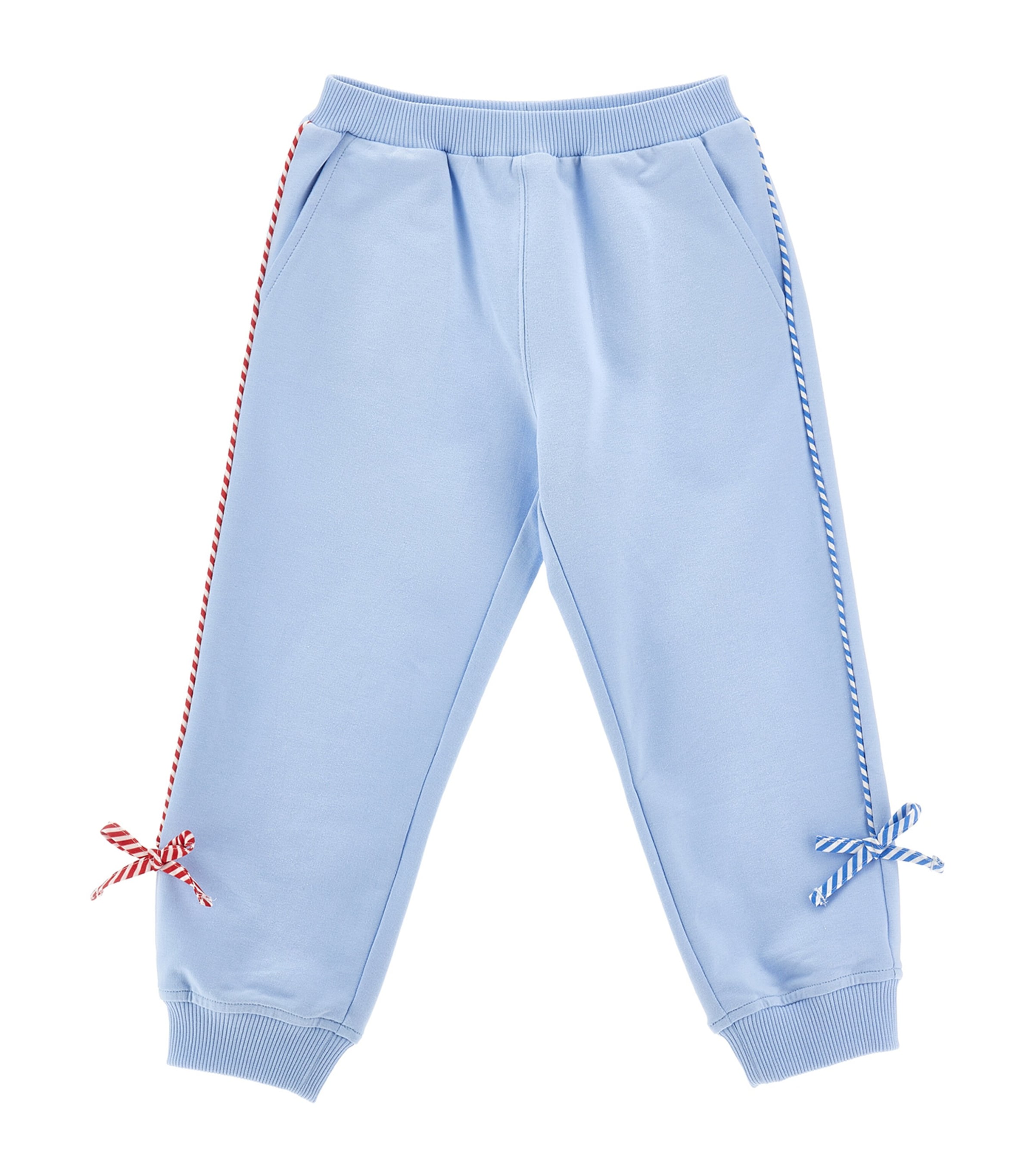 Stretch-Cotton Sweatpants (2-12 Years) CELESTE Image 1
