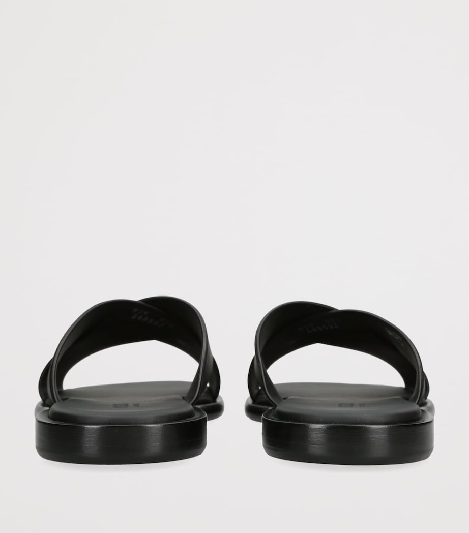 Leather Sandals BLACK Image 2