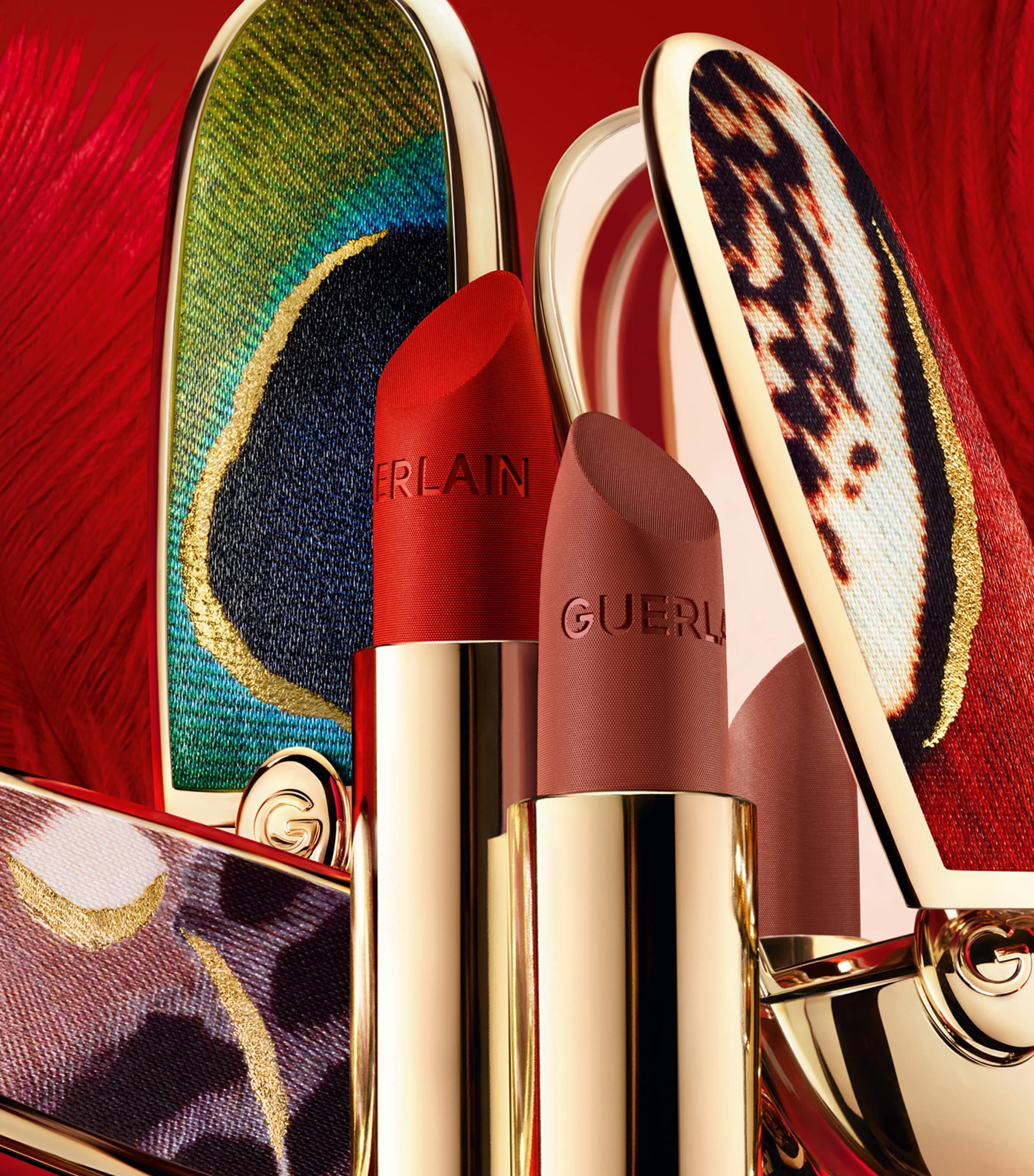 Guerlain Songbird Rouge G Lipstick Case Image 6