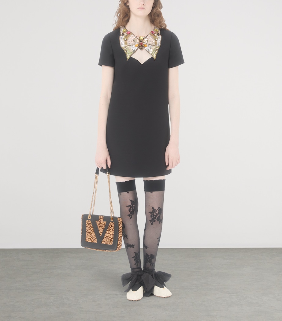 Small Calf Hair Viva Superstar Tote Bag C2J Image 6