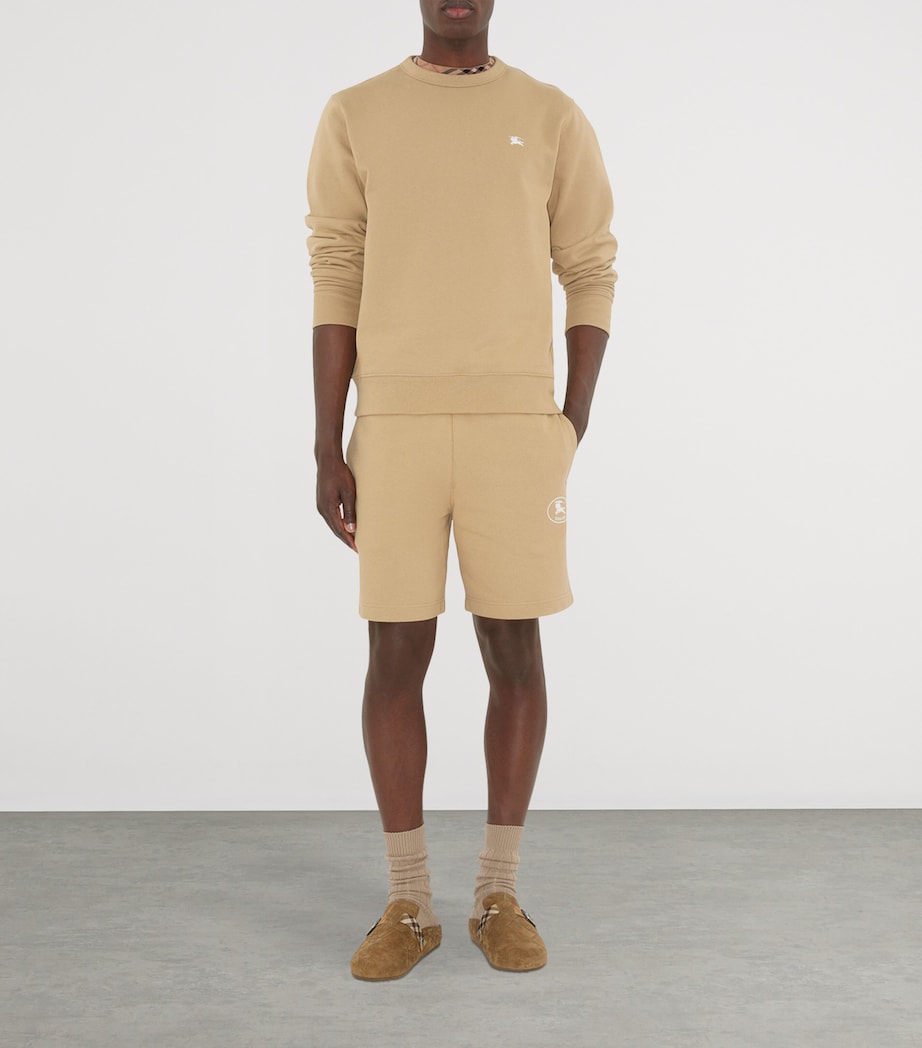 Cotton Knight Stamp Shorts FLAX Image 2