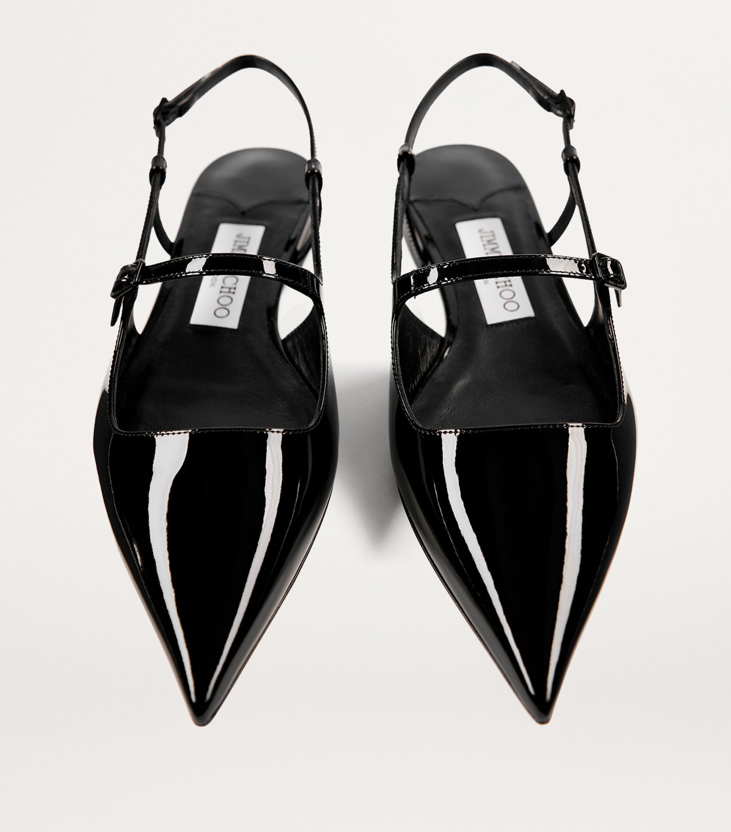 フラットシューズ Jimmy Choo DIDI FLAT SLINGBACK Jimmy Choo Didi Patent Leather Slingback Flats | Harrods CA