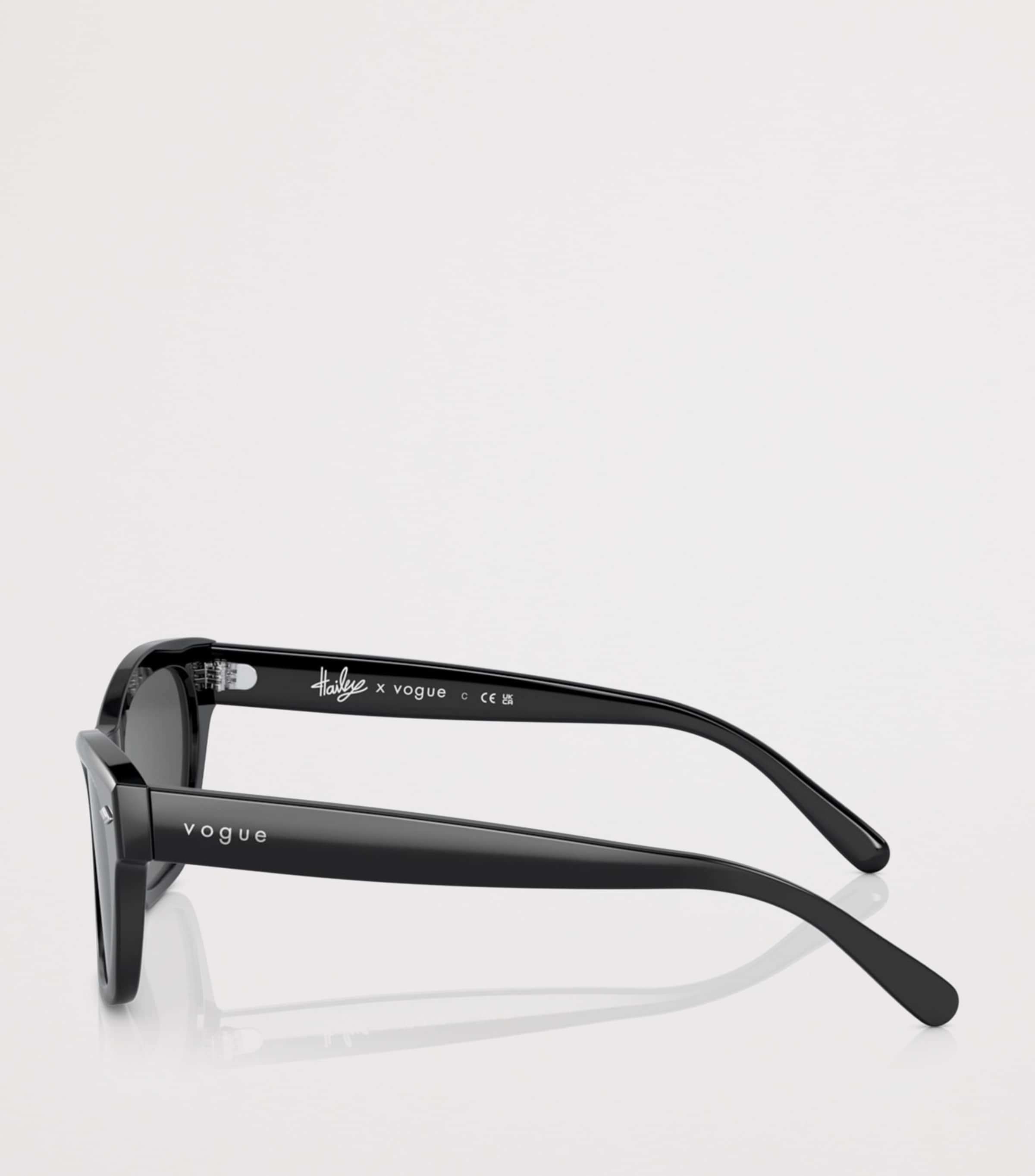 Vogue Acetate Cat Eye Sunglasses Image 3