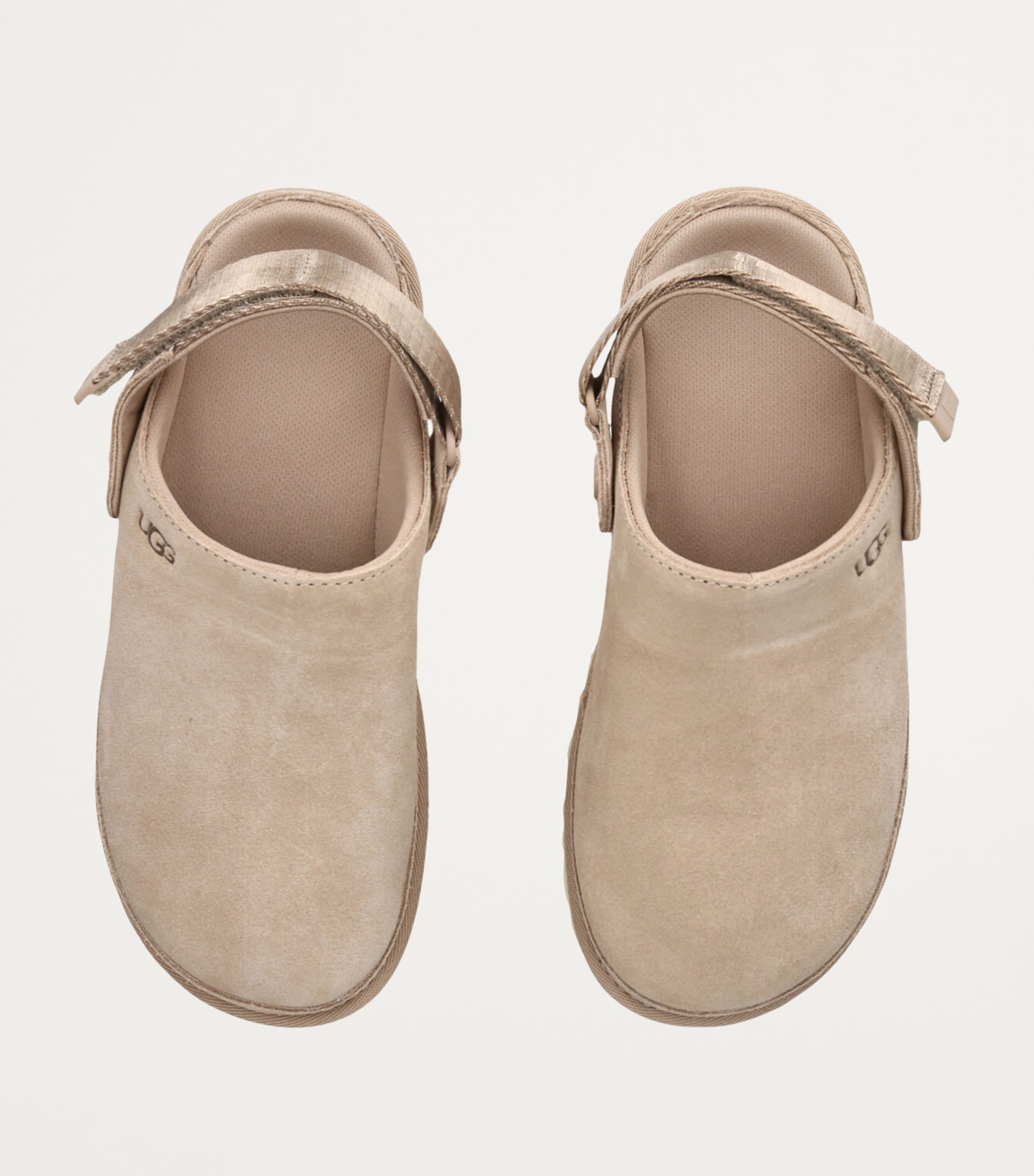 Suede Goldenstar Clogs SAND Image 4